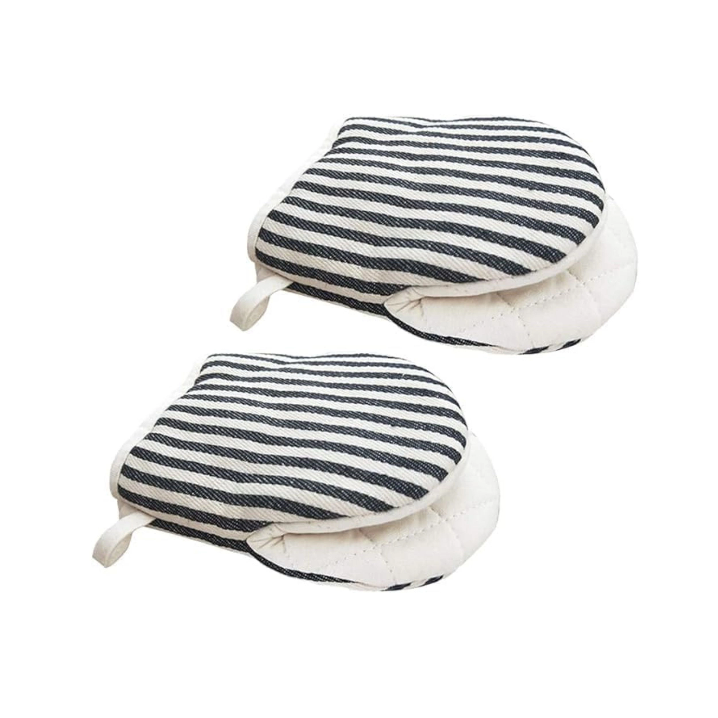 Stock Preferred Mini Heat Resistant Oven Mitts with Hanging Loops 1 Pair