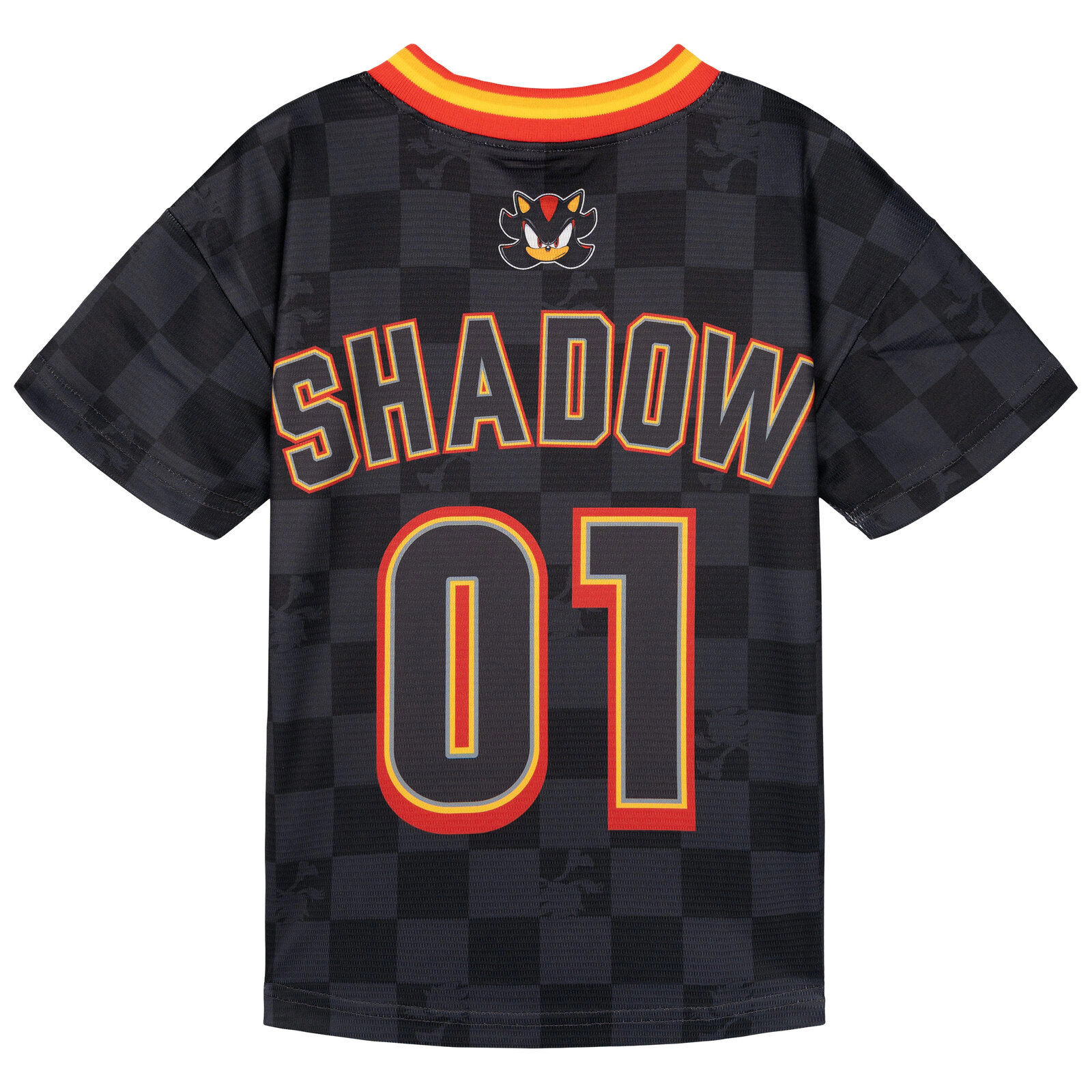 SEGA Sonic the Hedgehog Boys' Short Sleeve Mesh Soccer Jersey