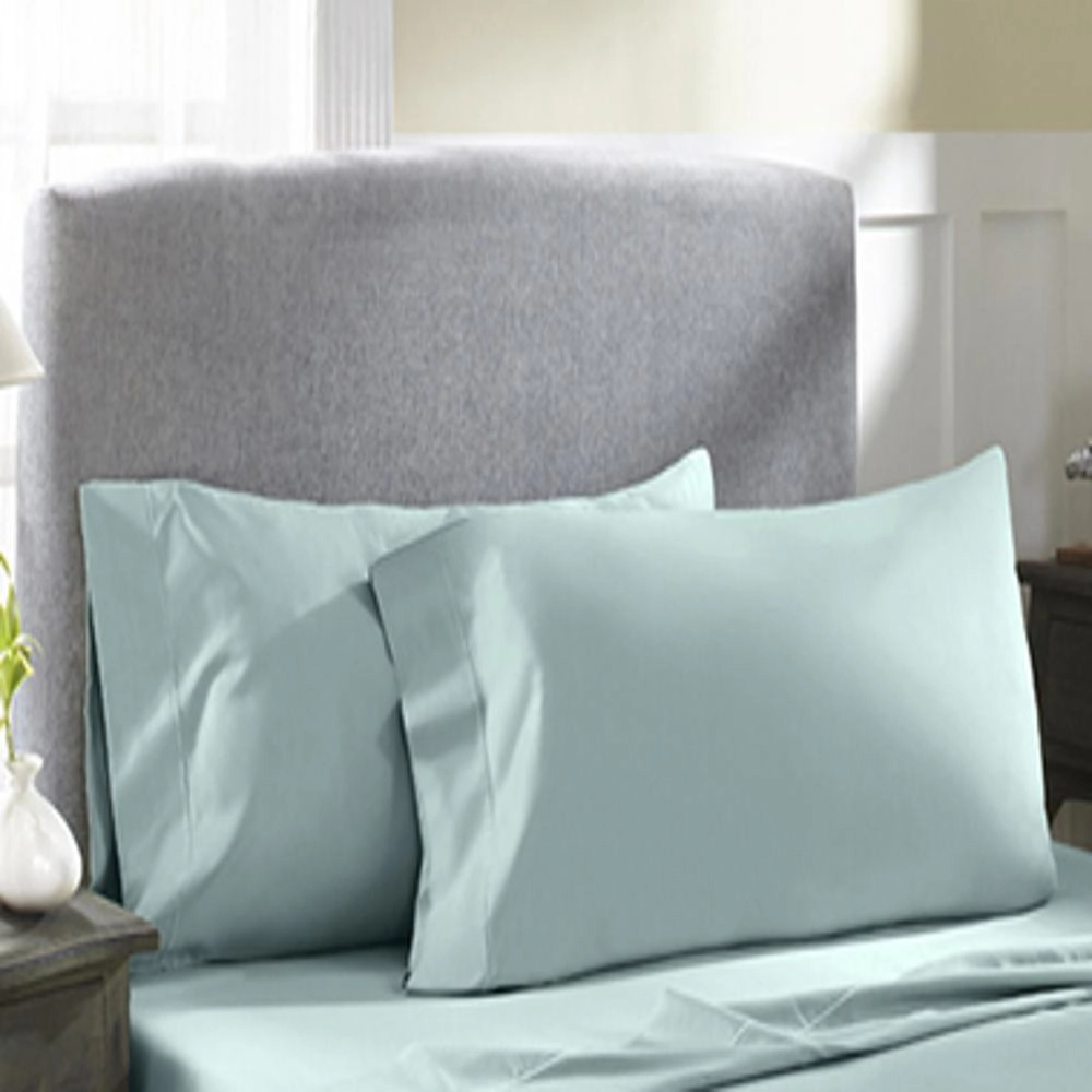 Perthshire Platinum Concepts 800 Thread Count Solid Sateen Sheet - 4 Piece Set - King, Ocean Blue