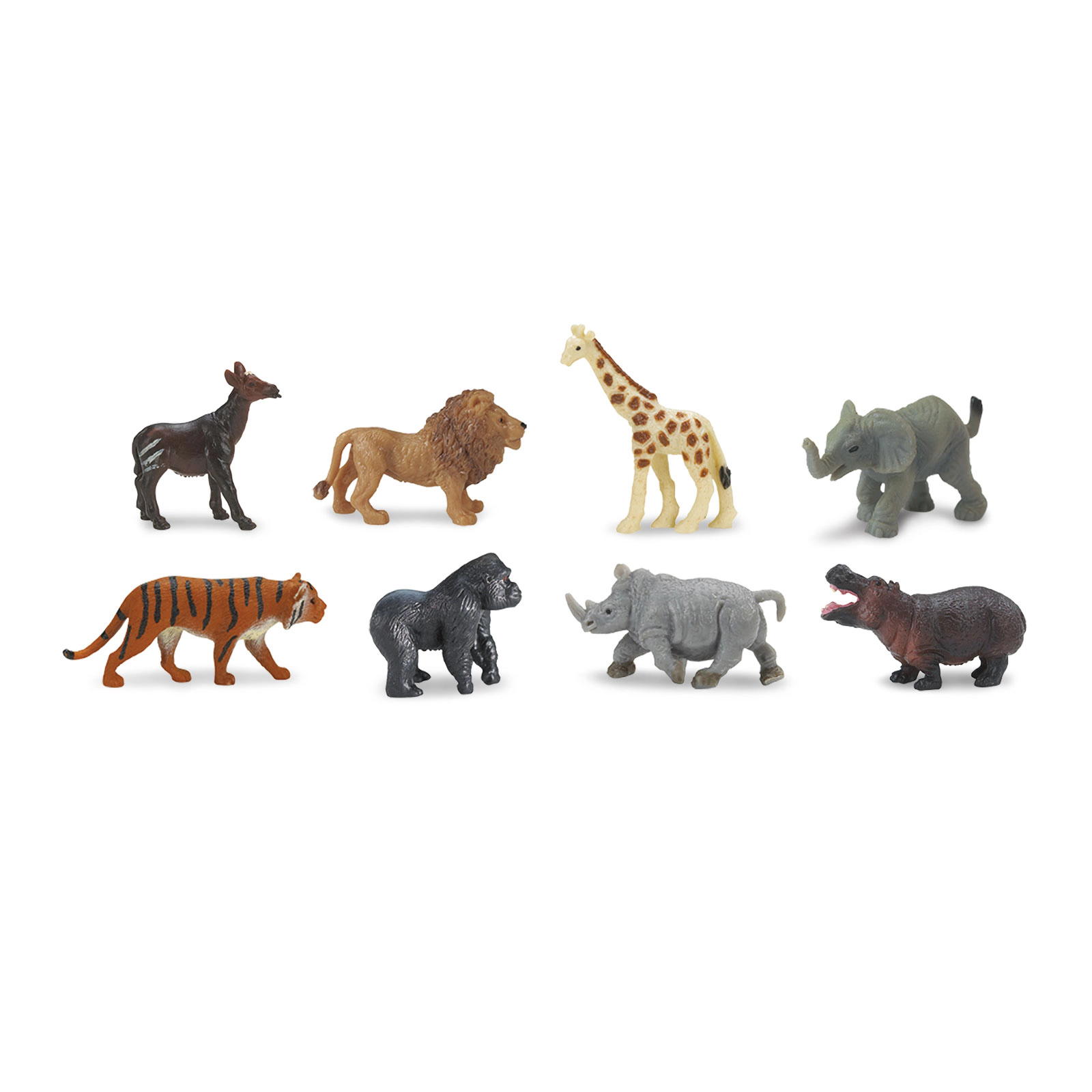 Safari Ltd. - Wild Fun Pack - 8 Mini Toy Figurines for Kids