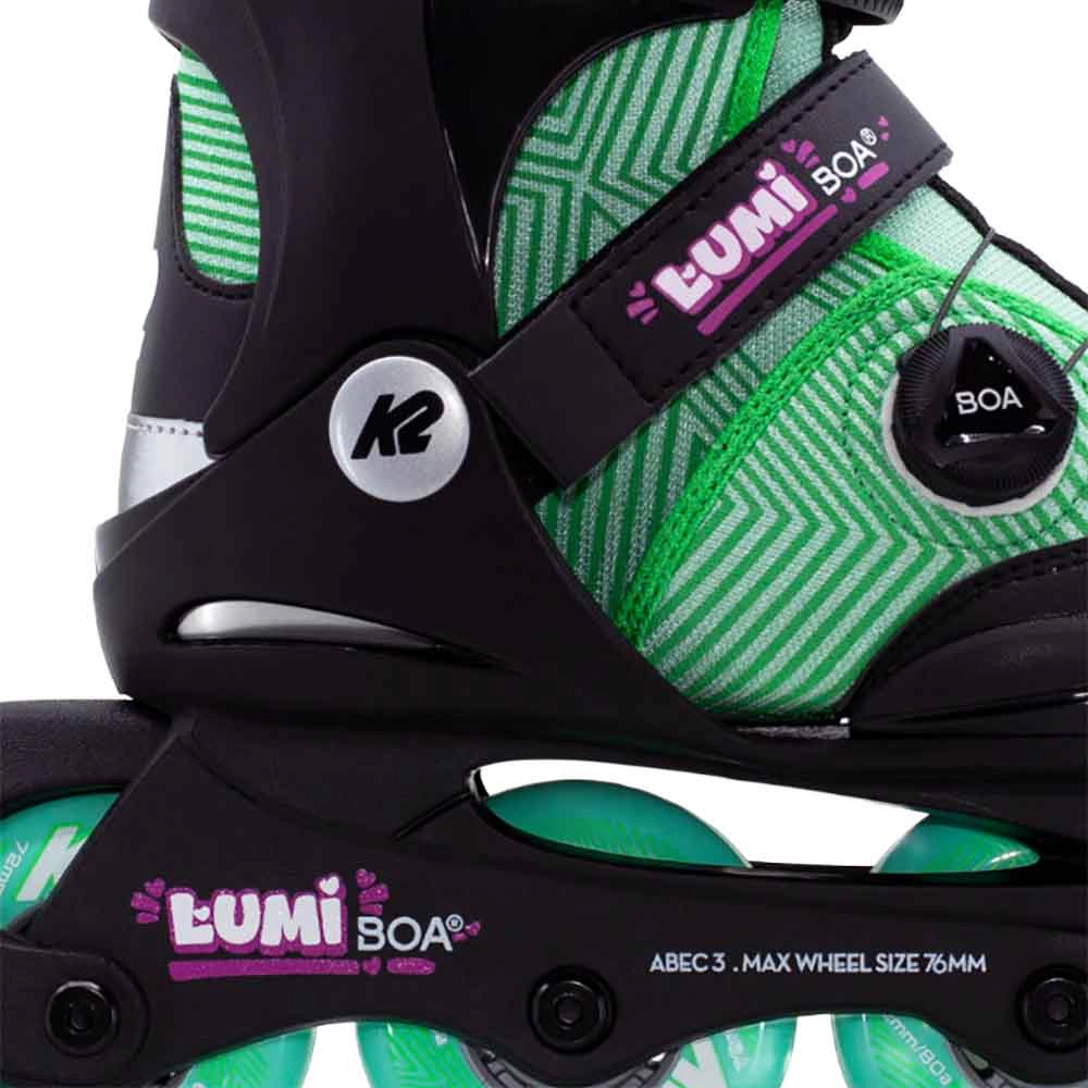 K2 Lumi BOA Youth Adjustable Inline Skates