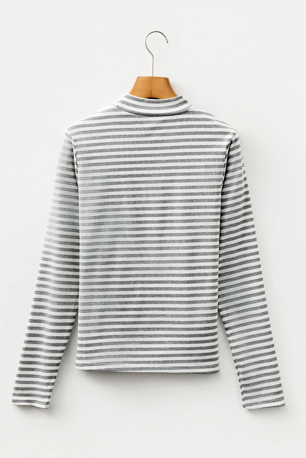 Threaded Pear Women's Eileen High Slim Fit Long Sleeve Top