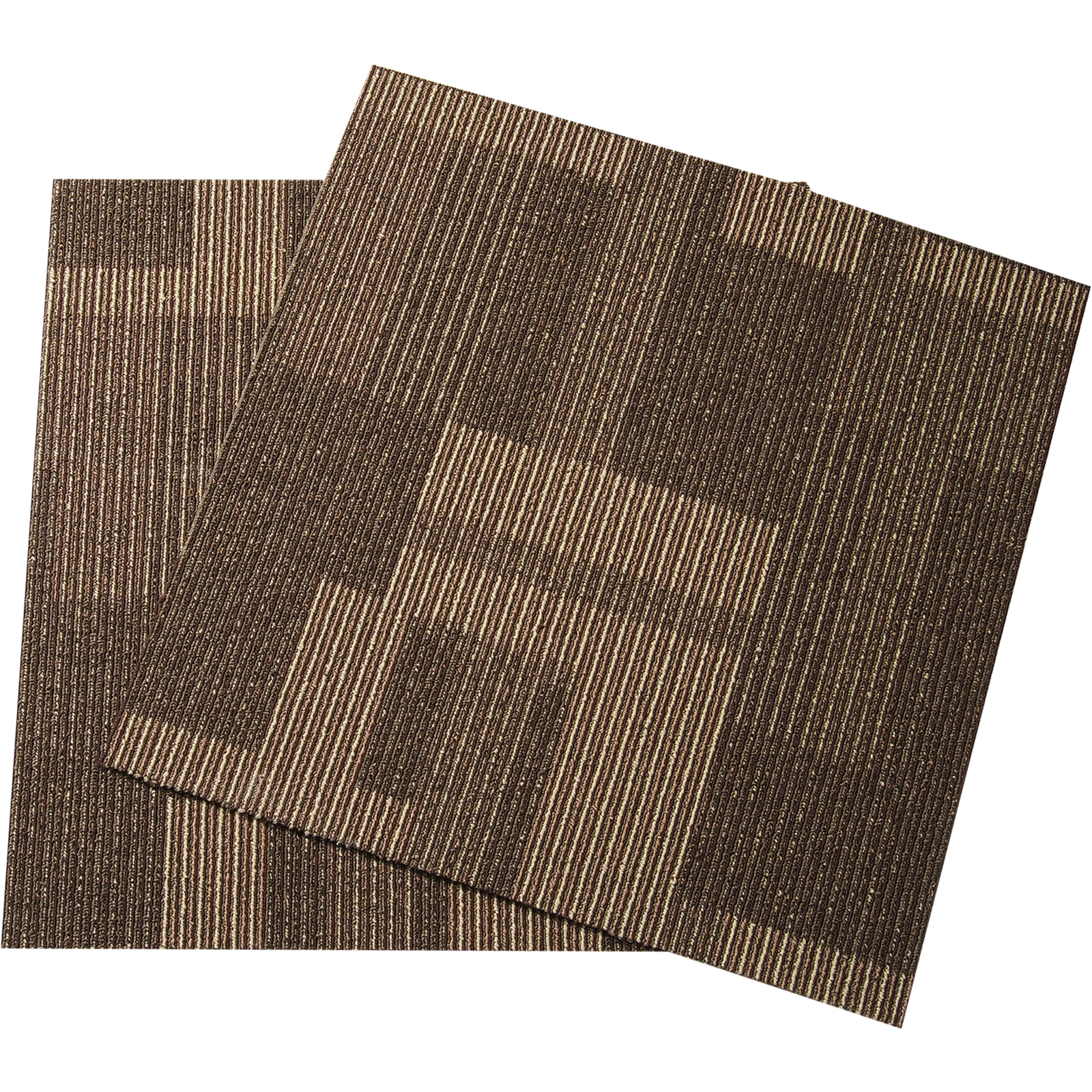 HONGGE Carpet Tiles Reusable Carpet Squares With Padding Attached Soft Padded Carpet Tiles Easy Install DIY for Bedroom