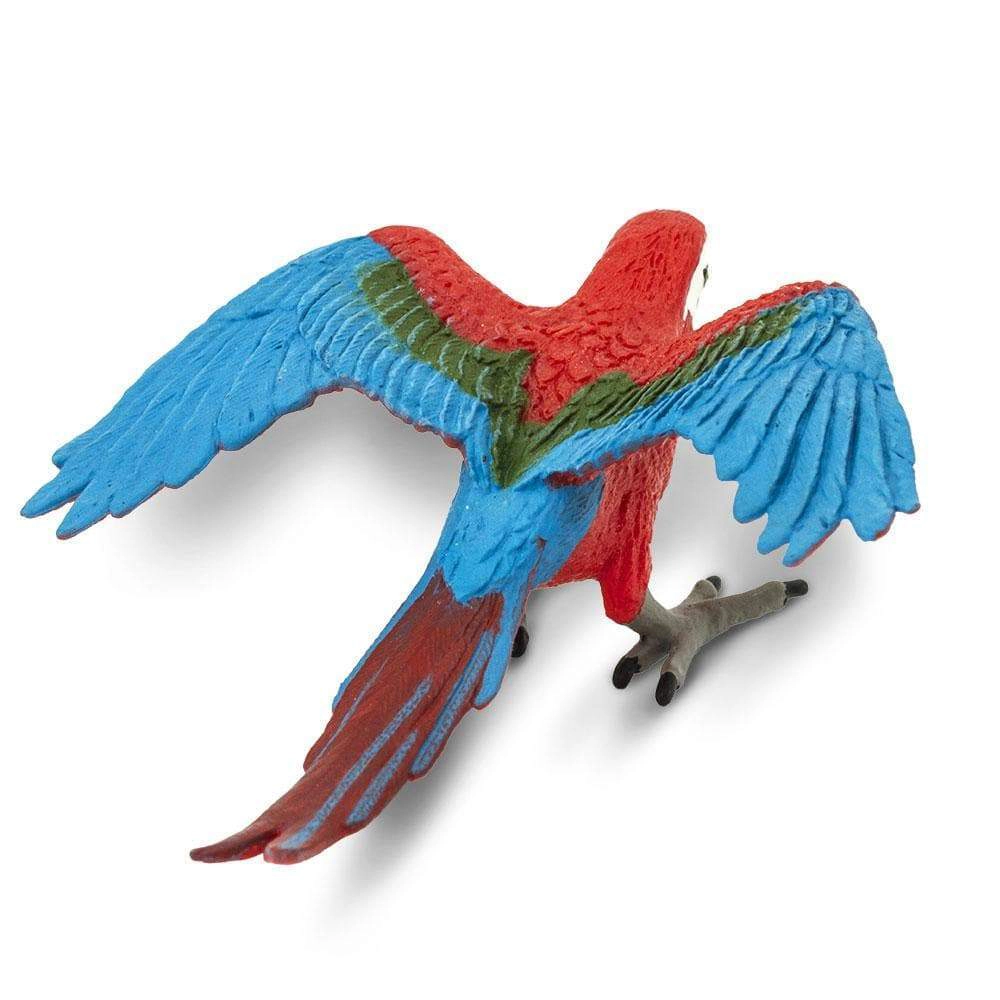 Safari Ltd. - Green-winged Macaw Kids Toy Figure