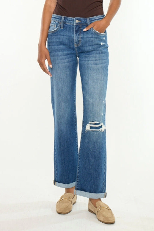 Bianca Essentials Mid Rise True Straight