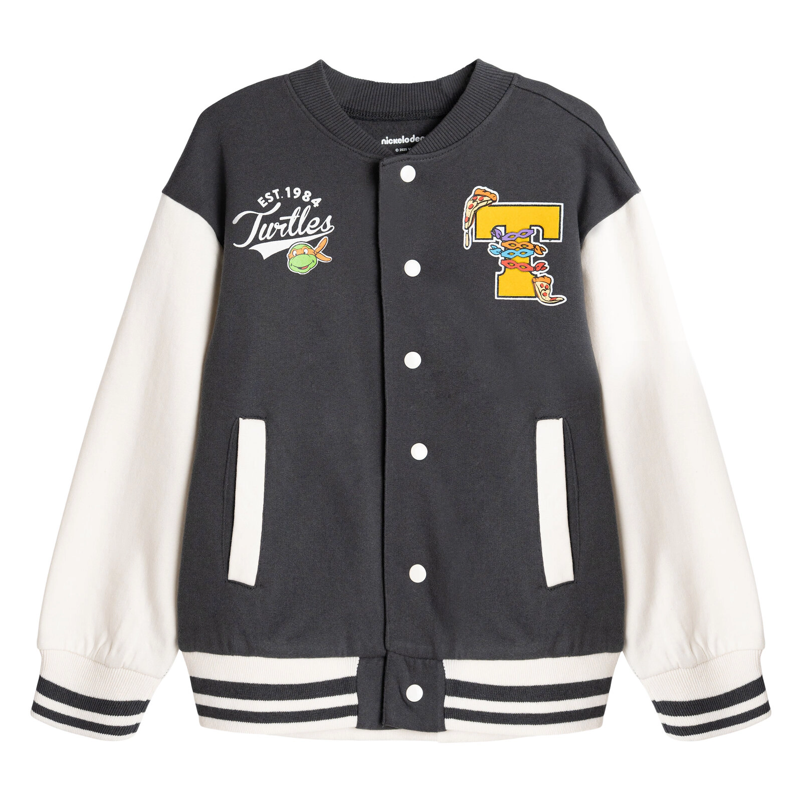 Teenage Mutant Ninja Turtles Boys' Fleece Varsity Jacket and Pants Set