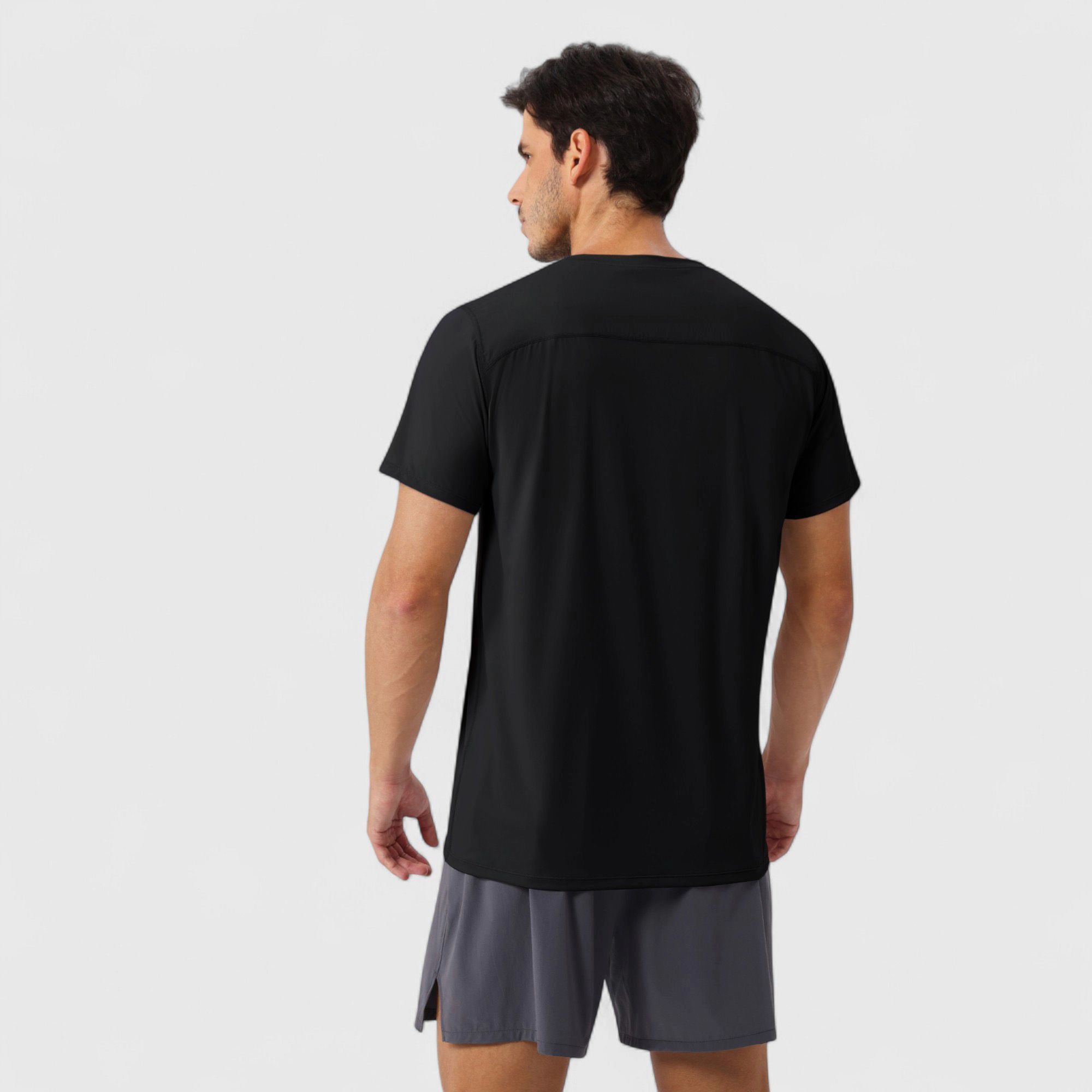 Anna-Kaci Men's Moisture-Wicking Short Sleeve T-Shirt with Soft Lightweight Fabric and Athletic Fit