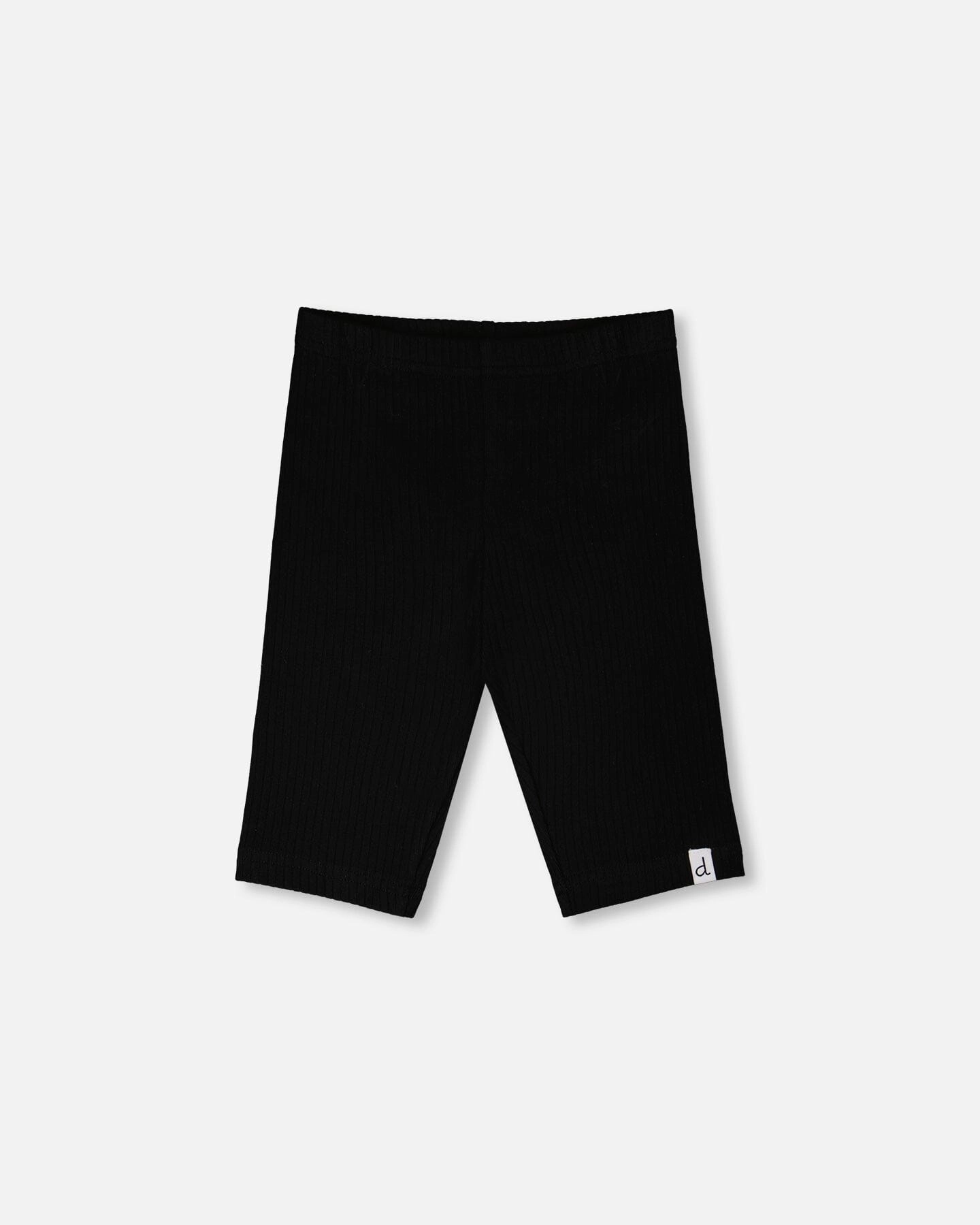 Deux par Girls Rib Biker Leggings