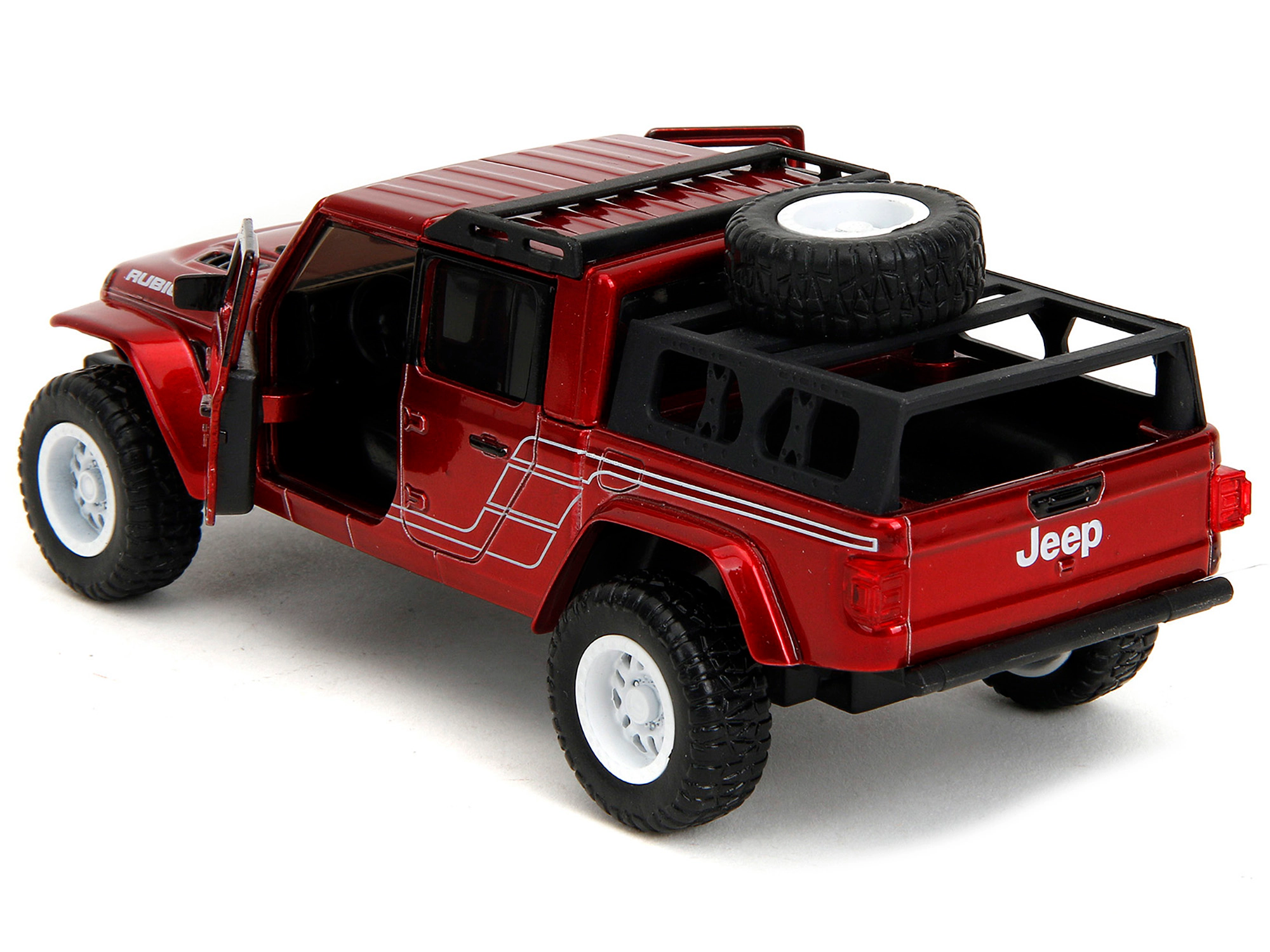 Jada 2020 Jeep Gladiator Pickup Truck Candy Red "Pink Slips" Series 1/32 Diecast Model Car by Jada
