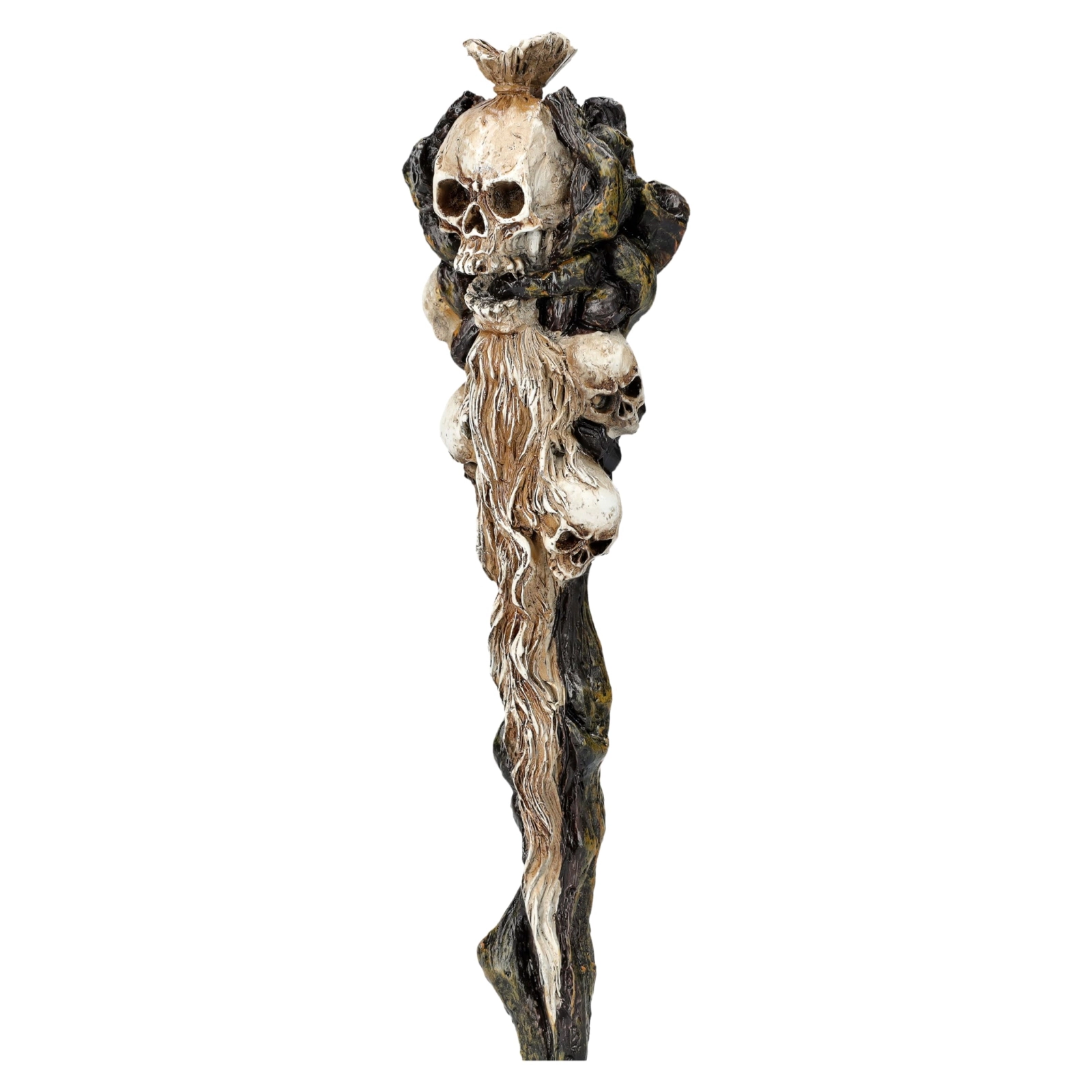 Pacific Giftware Necromancer Skulls Cosplay Wand 9.5 inches Tall Accessory Fantasy Decor