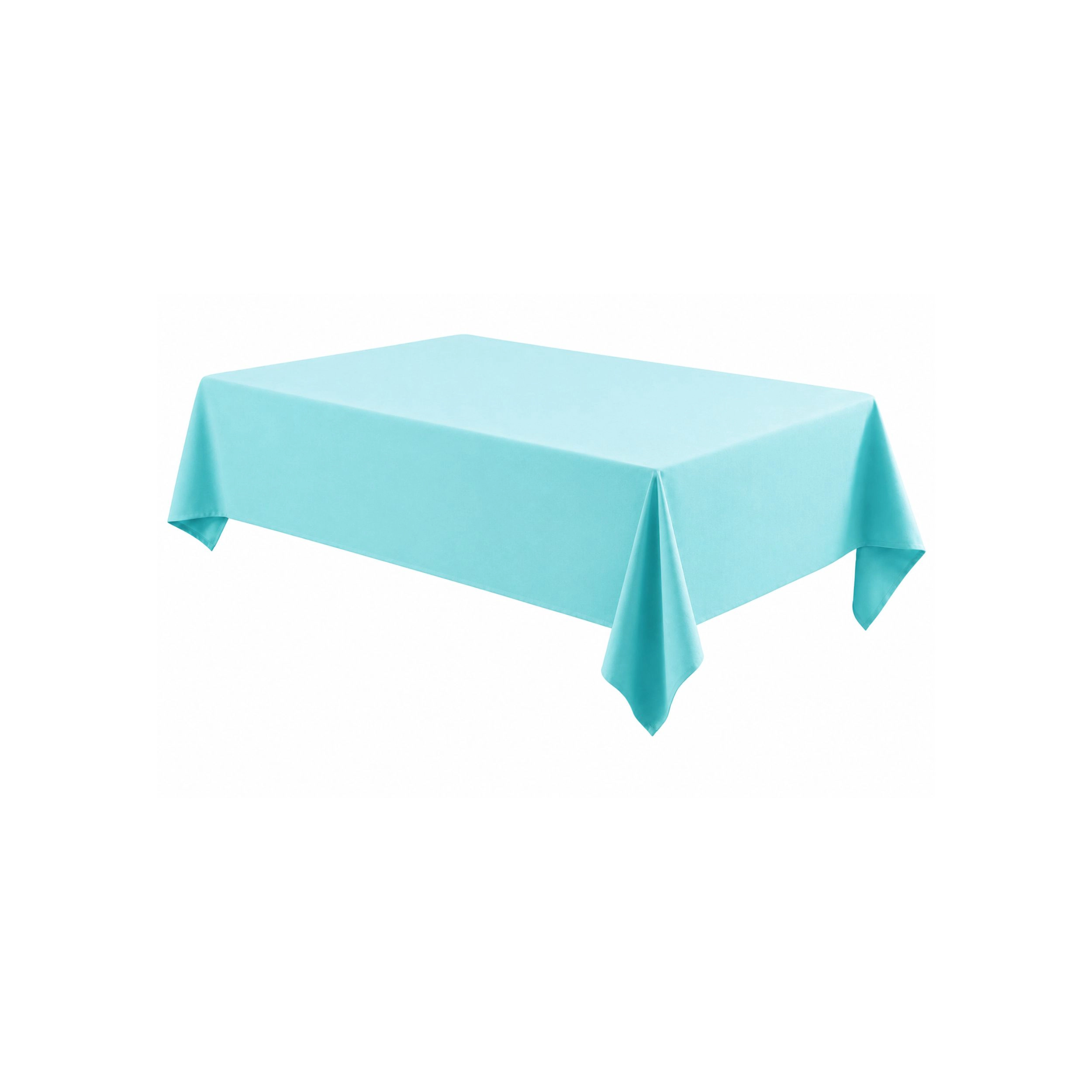 Stock Preferred Waterproof Linen Textured Rectangle Tablecloth 52 x 70 Inch