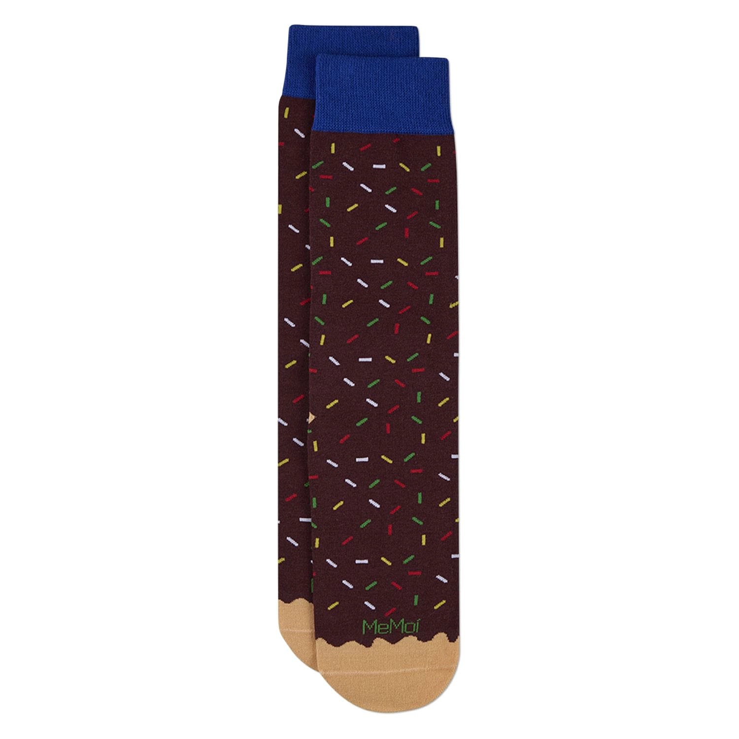 Unisex Kids Chanukah Donut-Themed Cotton-Rich Novelty Crew Sock Gift Box