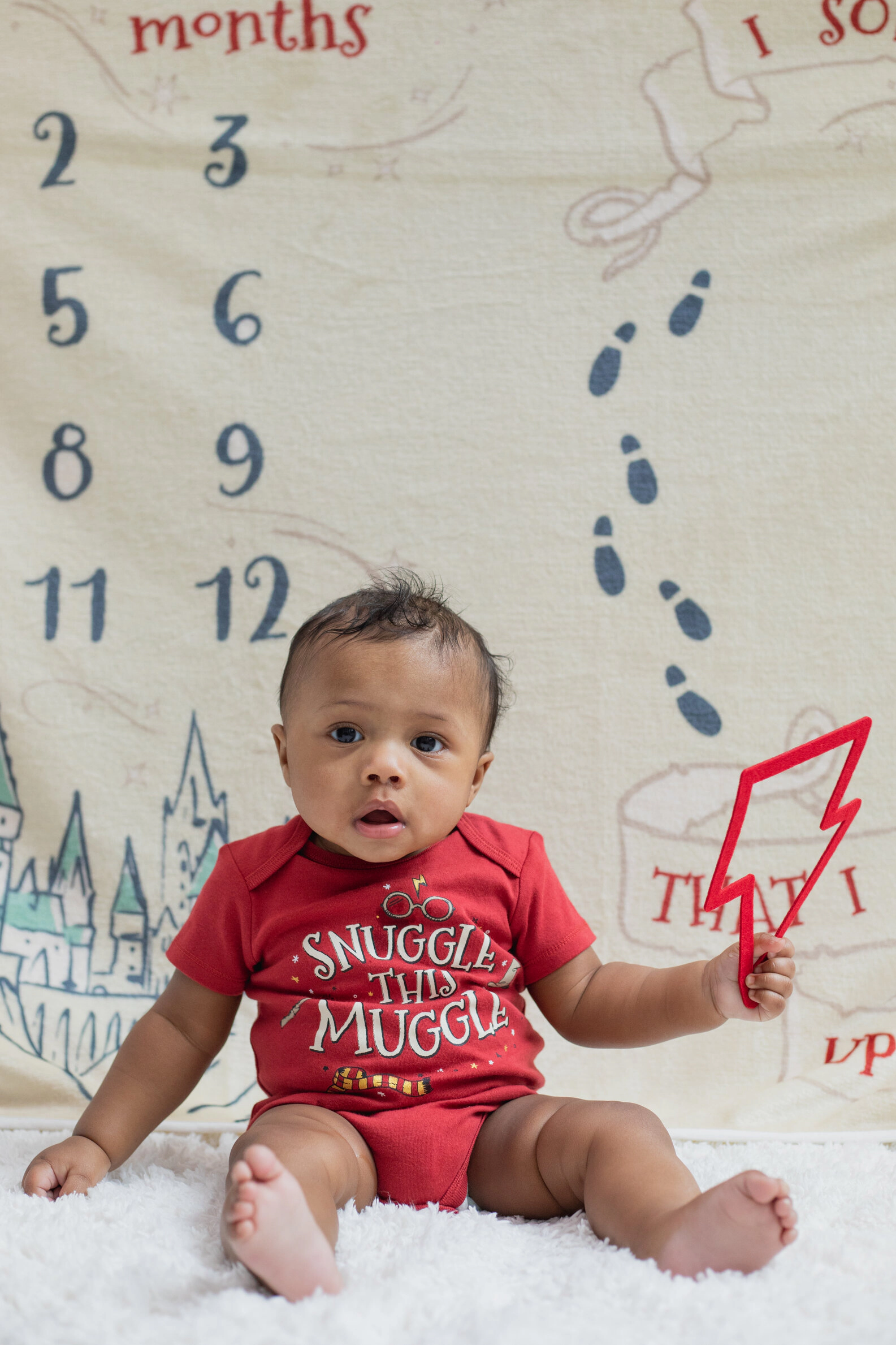 Harry Potter Baby Boy or Girl Shower Bodysuit and Blanket Set