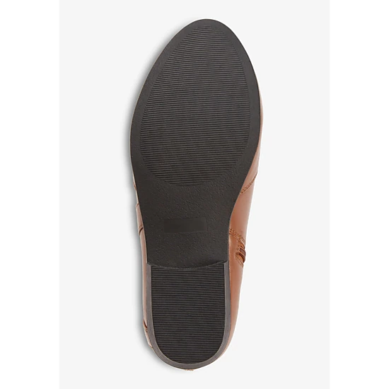 Comfortview Women's The Terri Leather Bootie