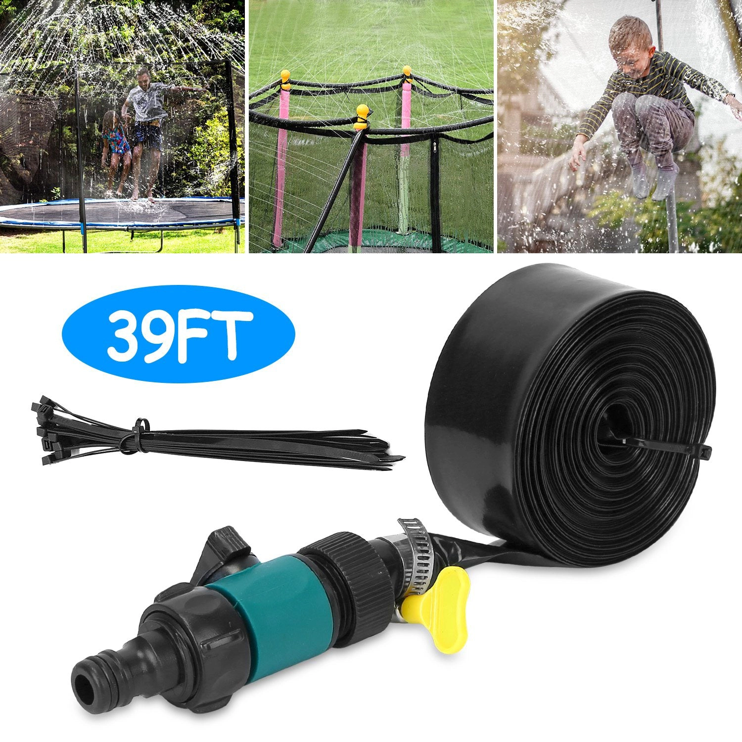GBruno 39ft Trampoline Sprinkler For Kids
