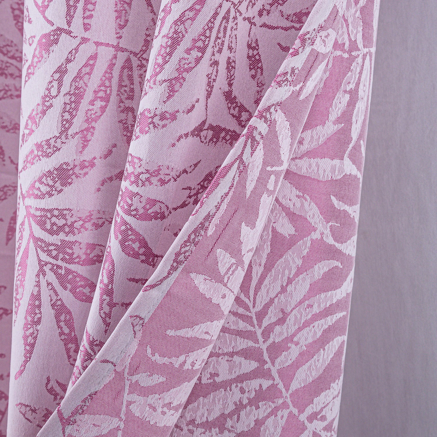 RT Designers Collection 100% Polyester 140 GSM Liana Jacquard Grommet Curtain Panel 54" x 84