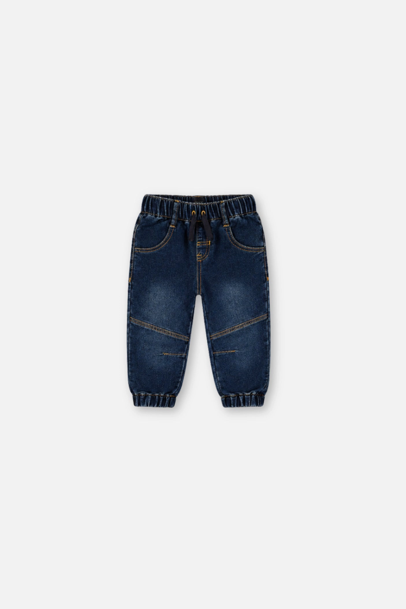 Deux par Deux Boys French Terry Denim Jogger Pants