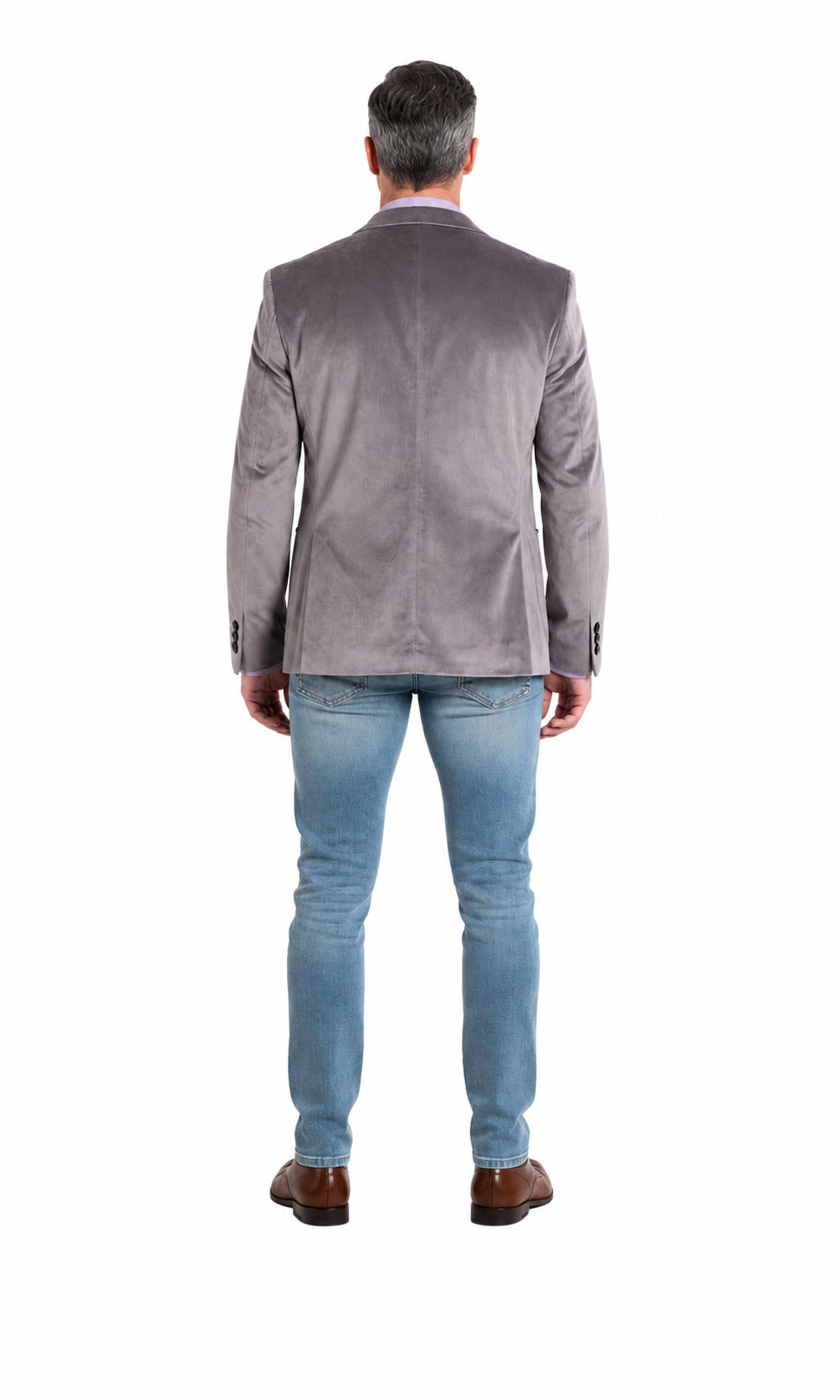 Elie Balleh Men's Slim Fit Velvet Sportcoat