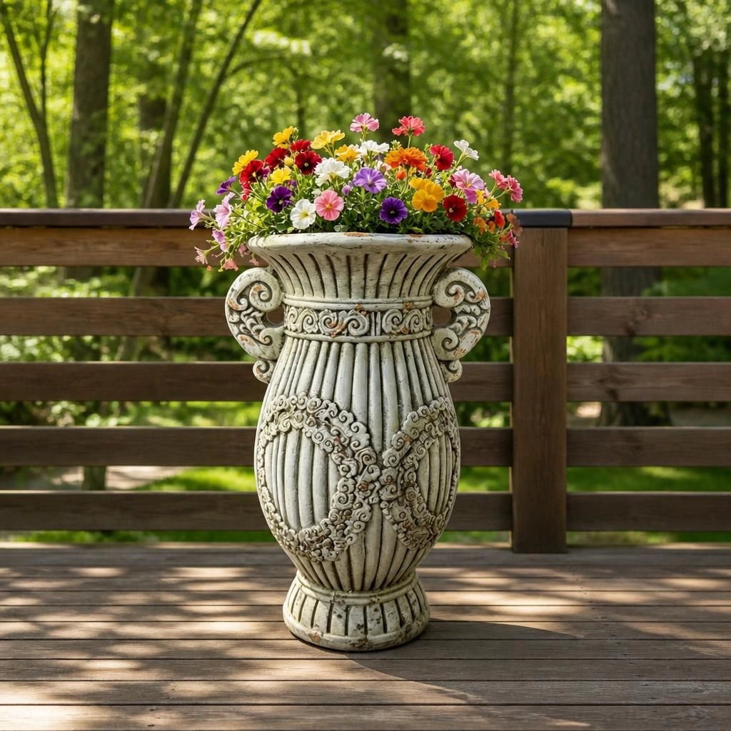 WOW PIONEER Tall Freestanding MgO Planter