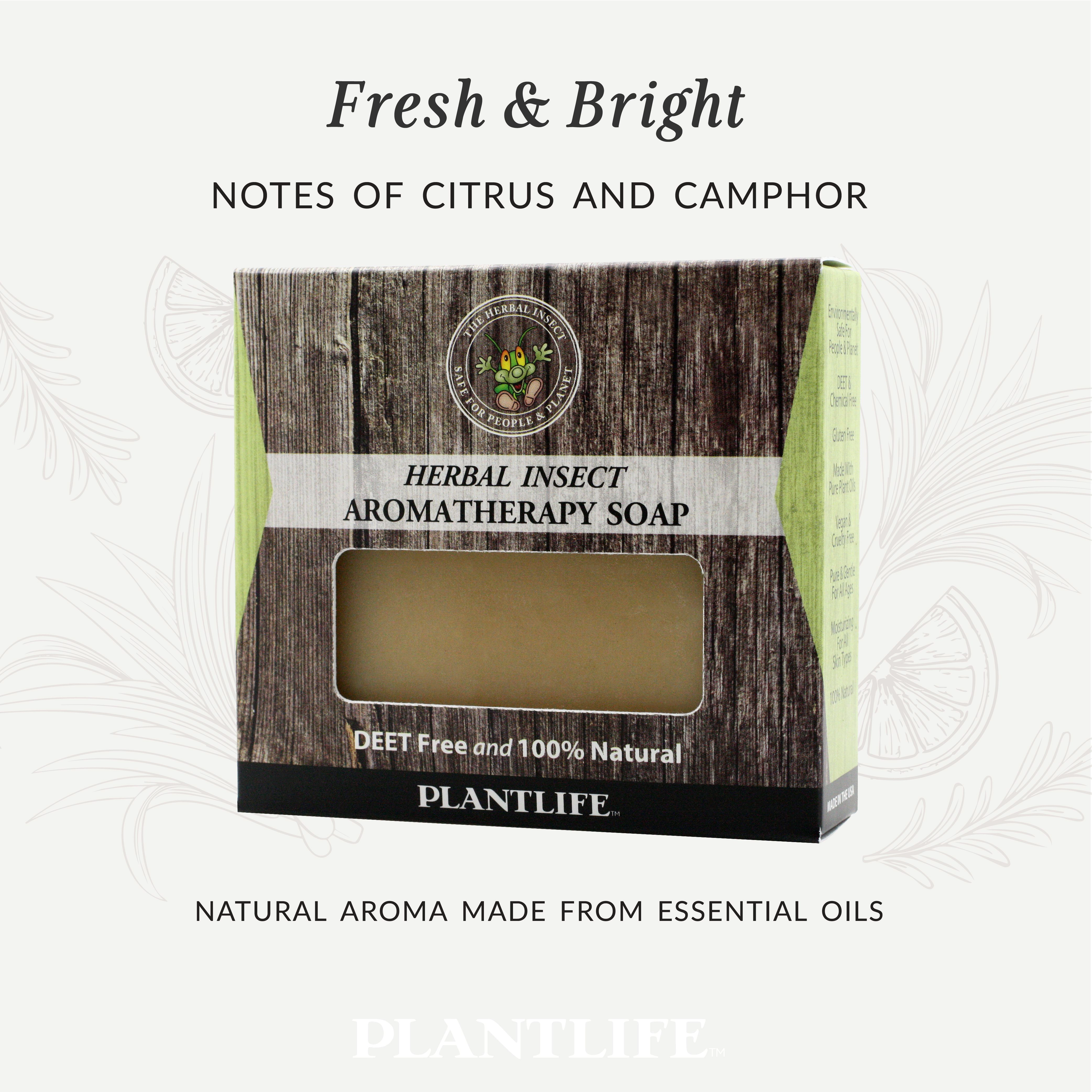 Plantlife Herbal Insect Aromatherapy Soap