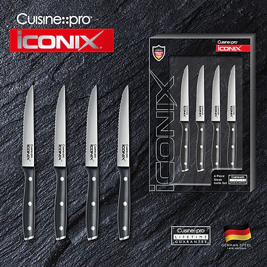 Cuisine::pro® iconiX® Steak Knife Set Of 4