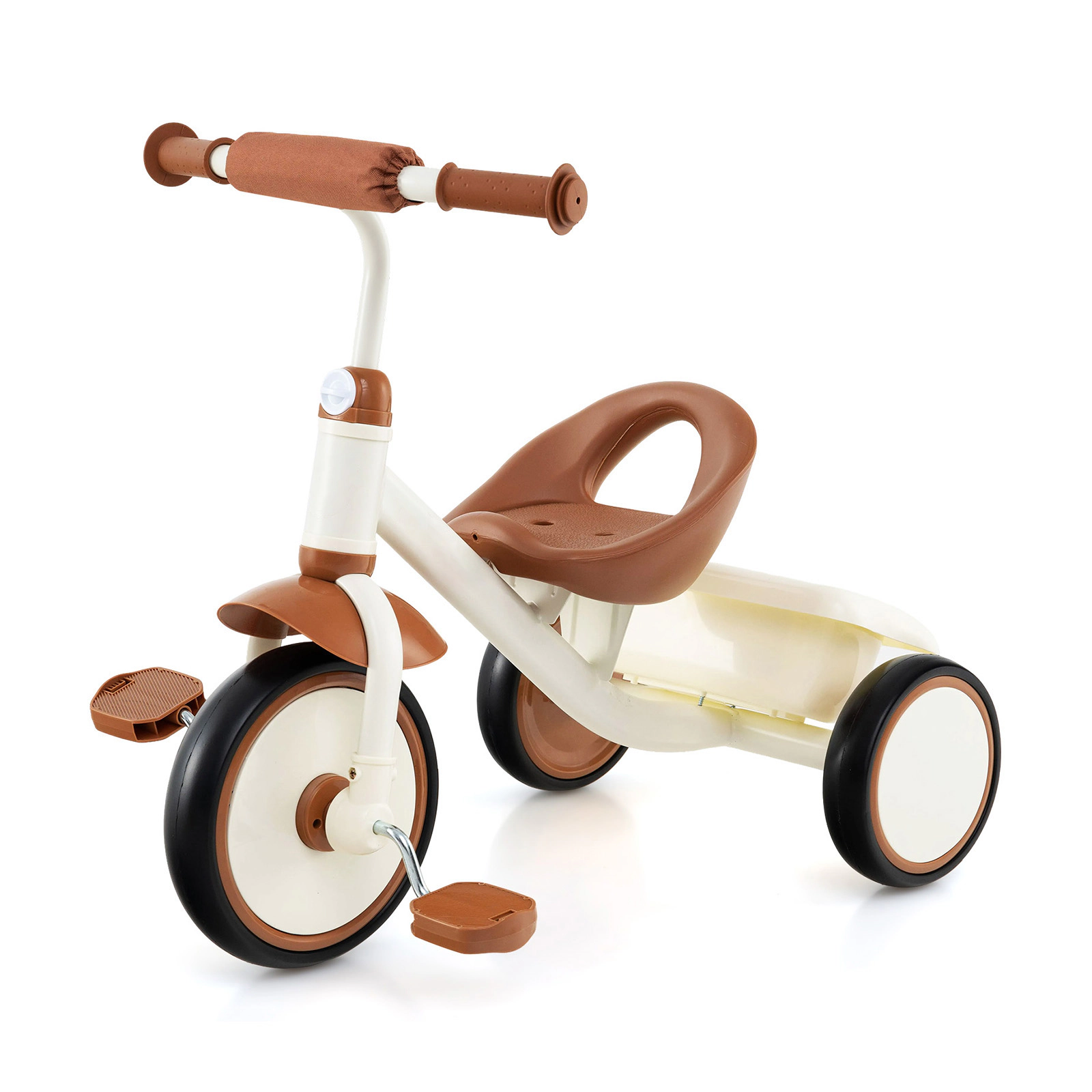 SUGIFT Adjustable Seat and Storage Basket Ages 3-5 Toddler Tricycle Kids Trike