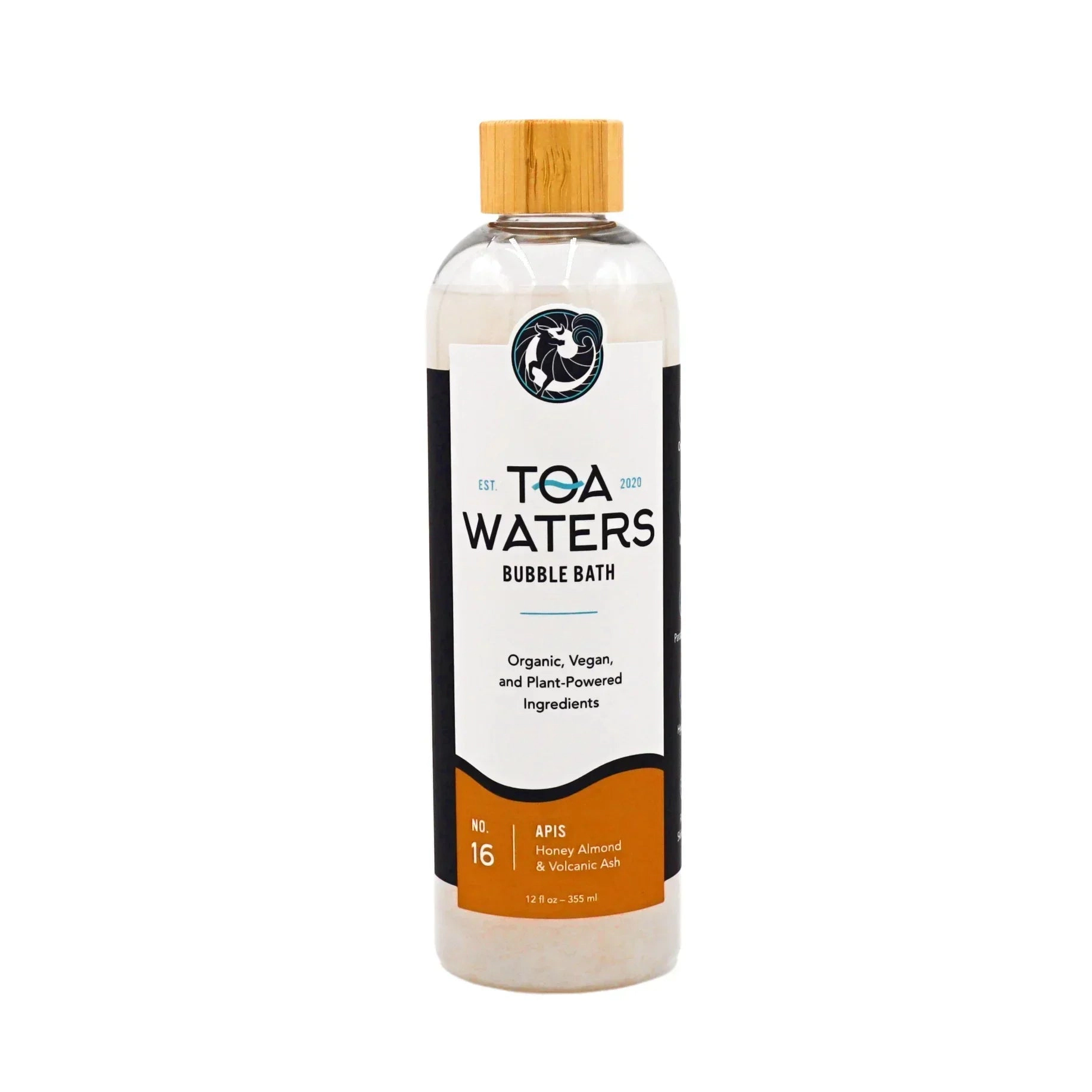 TOA Waters Unisex Bubble Bath - Apis - Honey Almond and Volcanic Ash