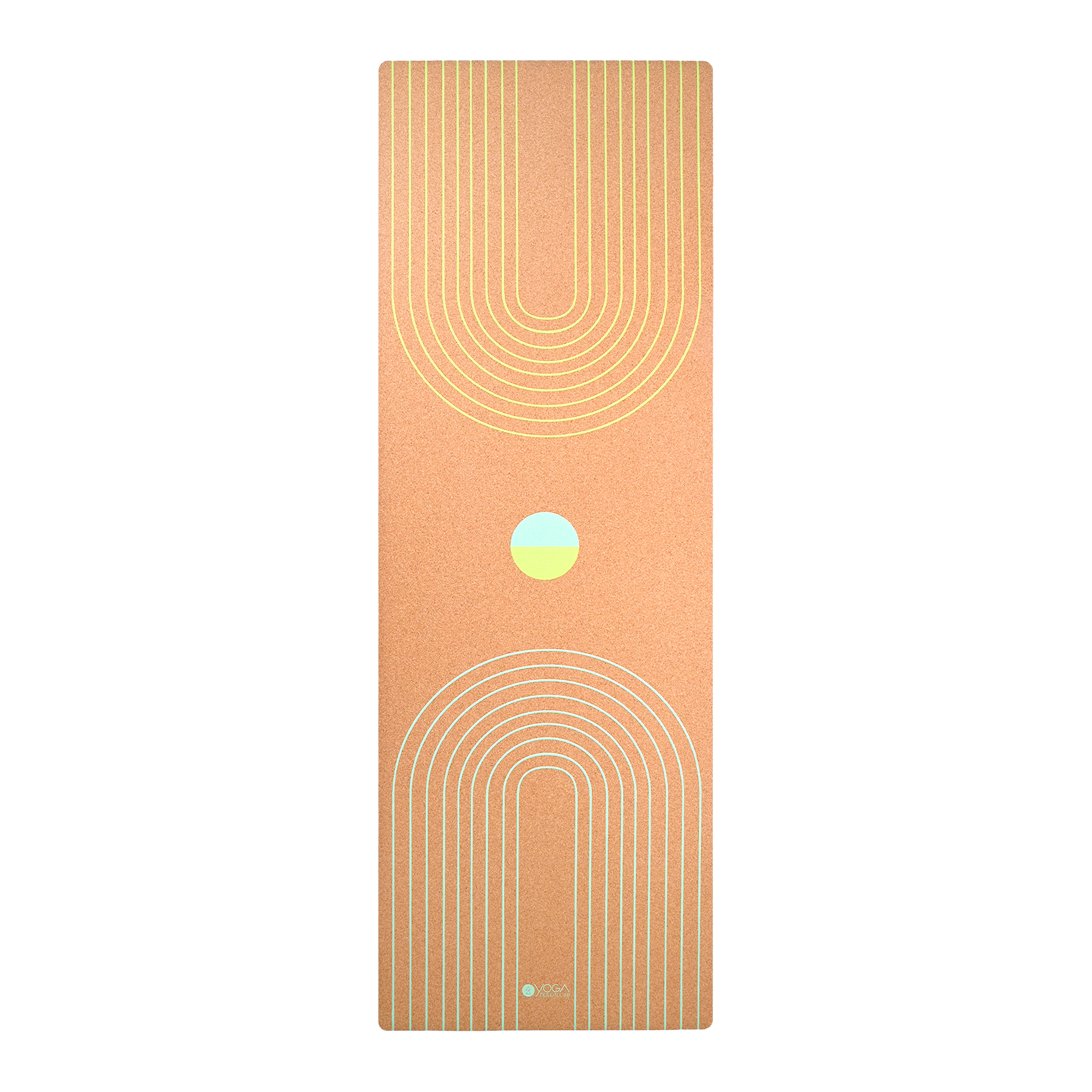 Yoga Design Lab Cork Mat 3.5mm - Mandala Black
