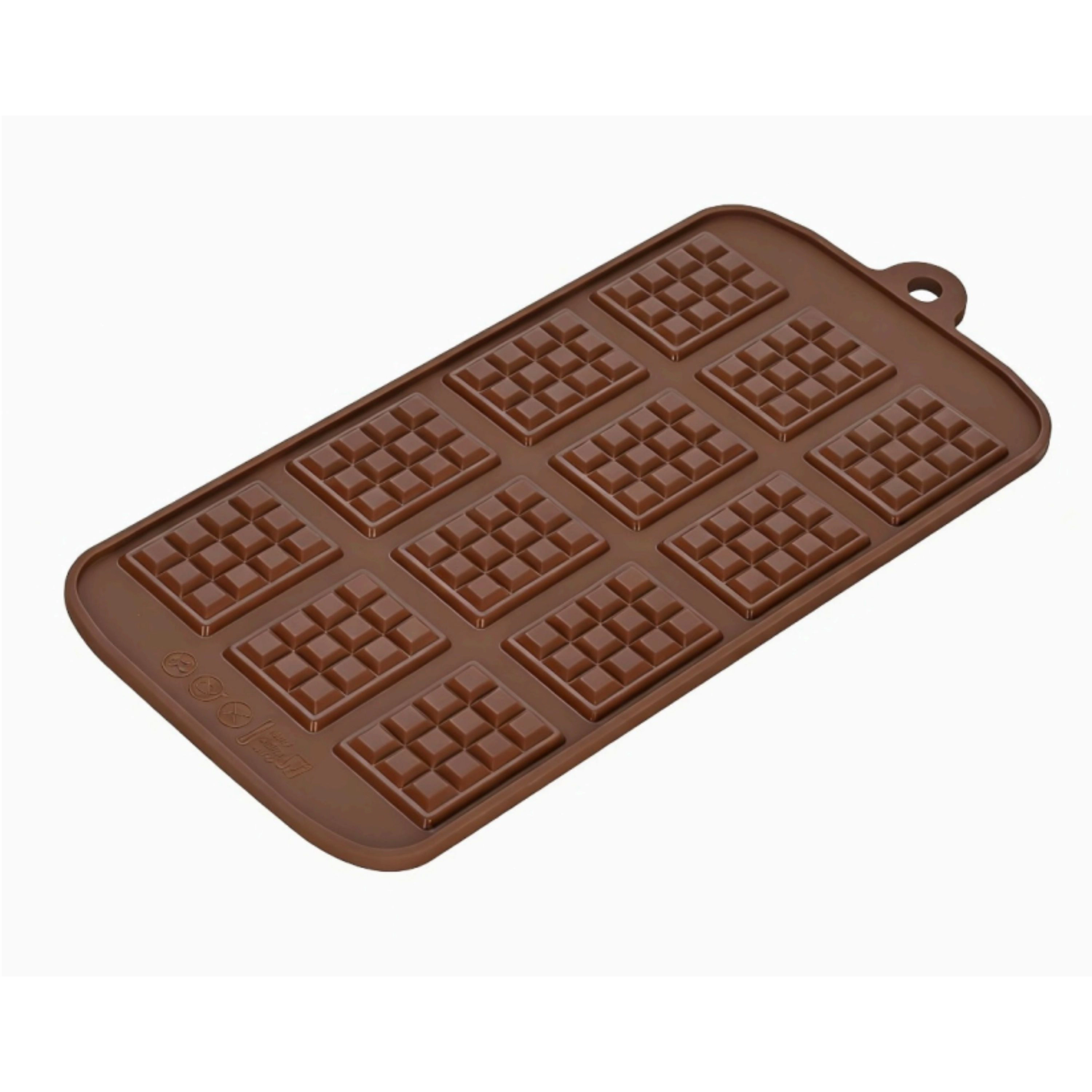 Kitcheniva 4.2 x 8.9 Inch Silicone Mini Chocolate Bar Mold