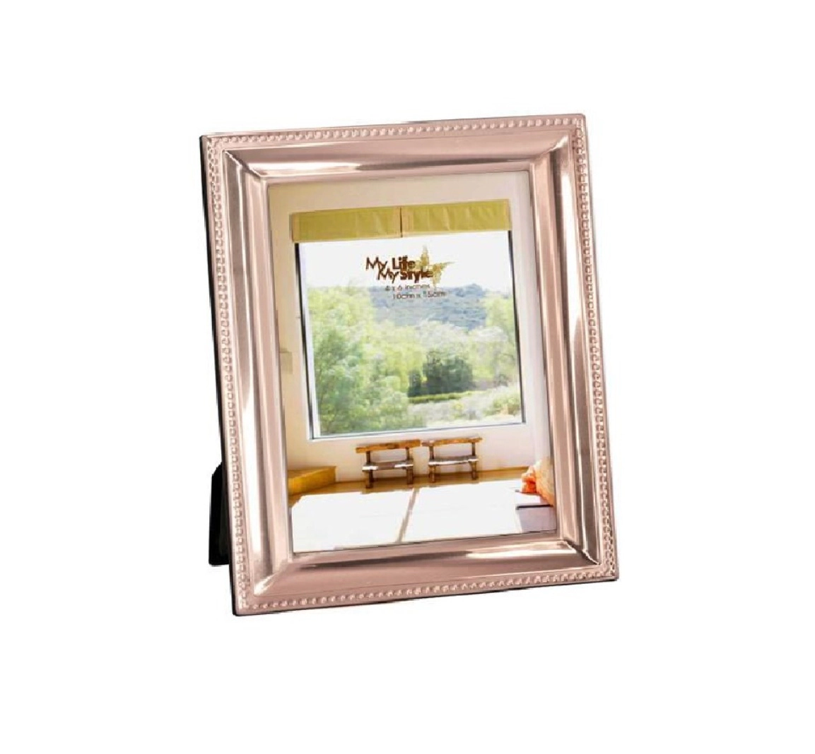Jiallo Beveled Frame 4x6 with Beaded Border