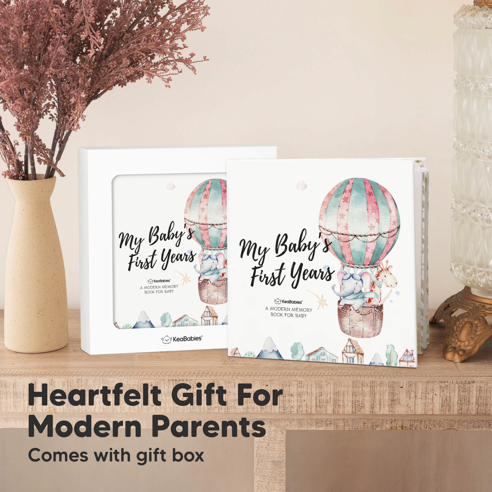 KeaBabies Craft Baby First Years Memory Book
