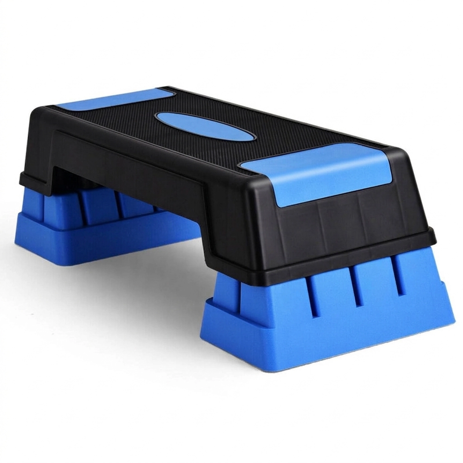 SUGIFT Aerobic Exercise Stepper Trainer Ab Step Platform 330-lb Capacity Blue/Gray/Purple
