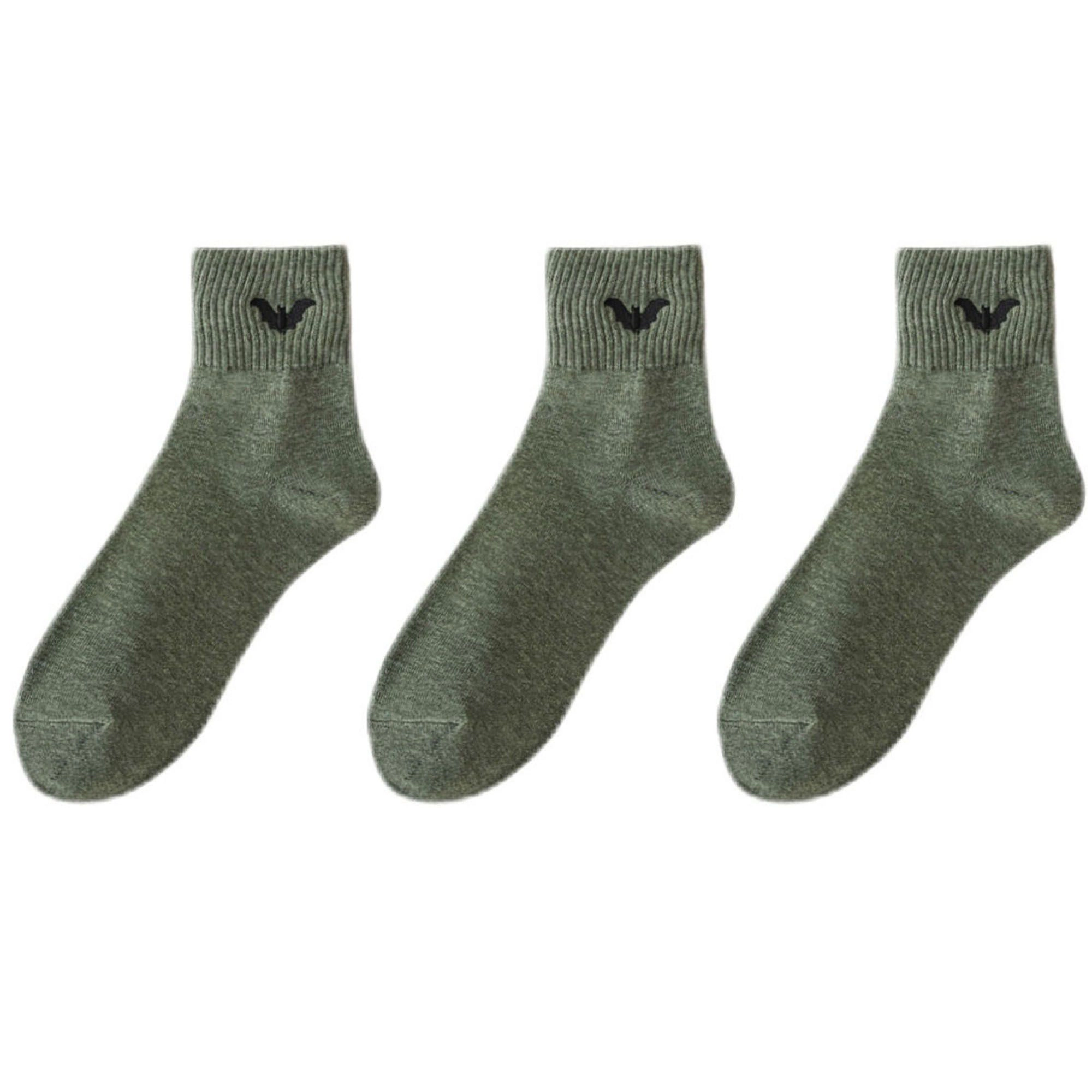 Anna-Kaci Women's 3-Pair Halloween Ribbed Cuff Crew Socks
