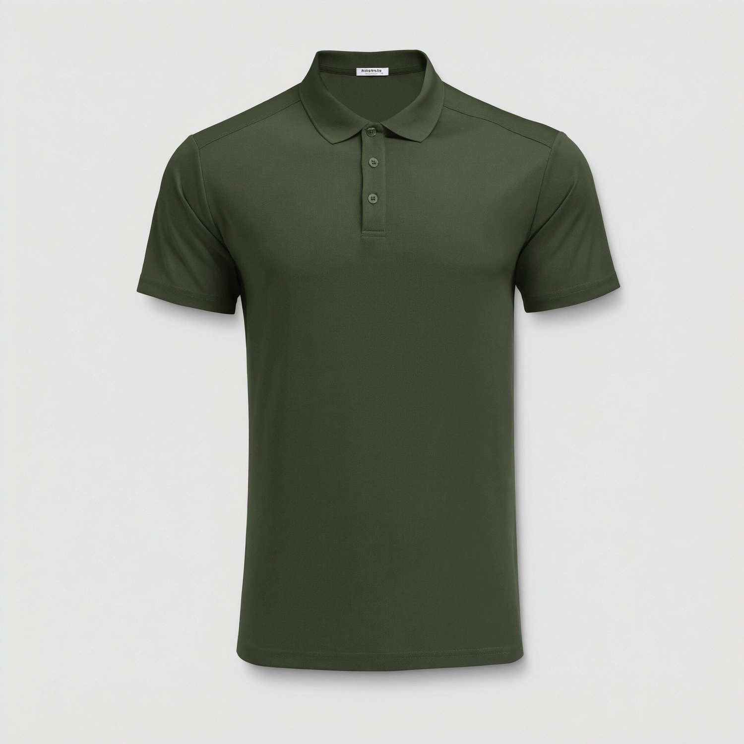Pinspark Mens Classic Short Sleeve Polo Shirts Solid Color Collared Casual Tops