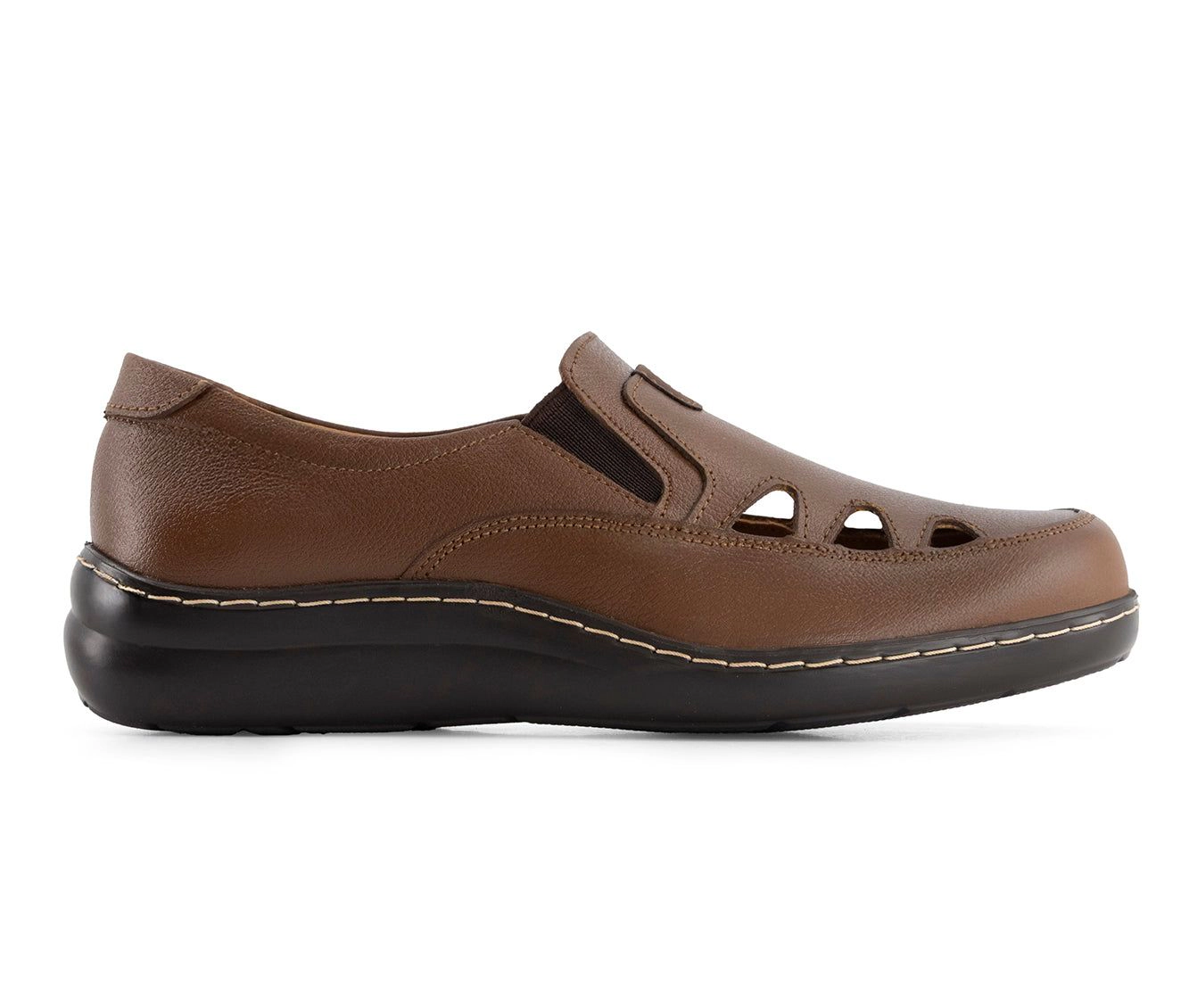 Andrea Womens Comfort Leather Loafers