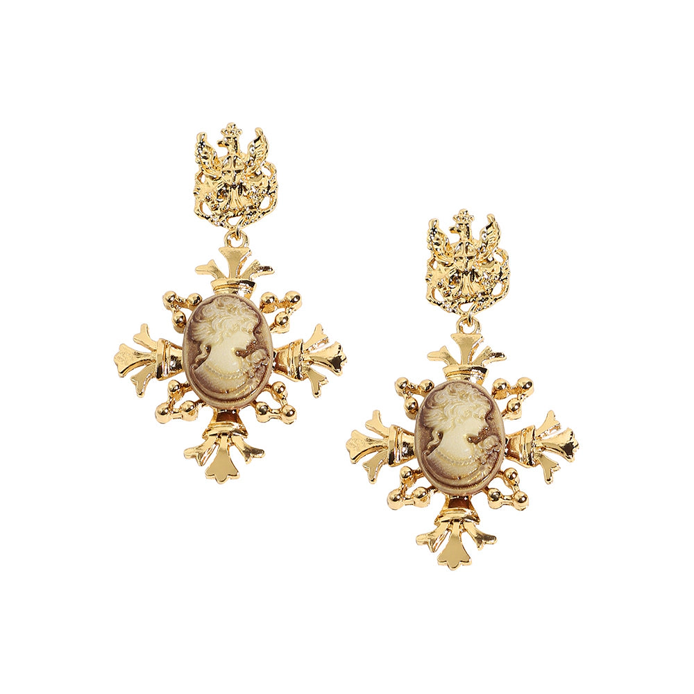 SOHI Women's Victorian Drop Earrings