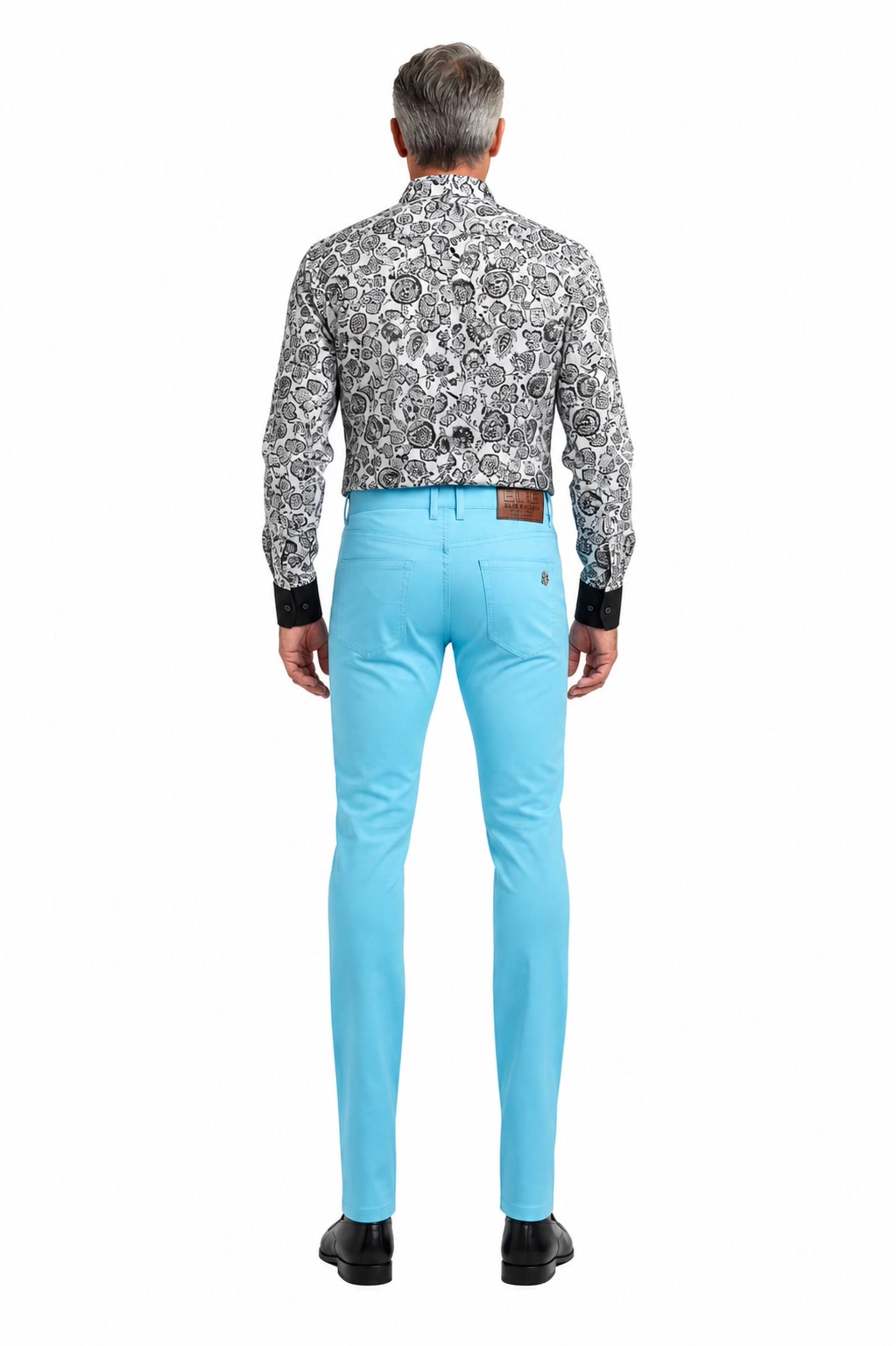 Elie Balleh Men's Classic Twill Five Pocket Pants