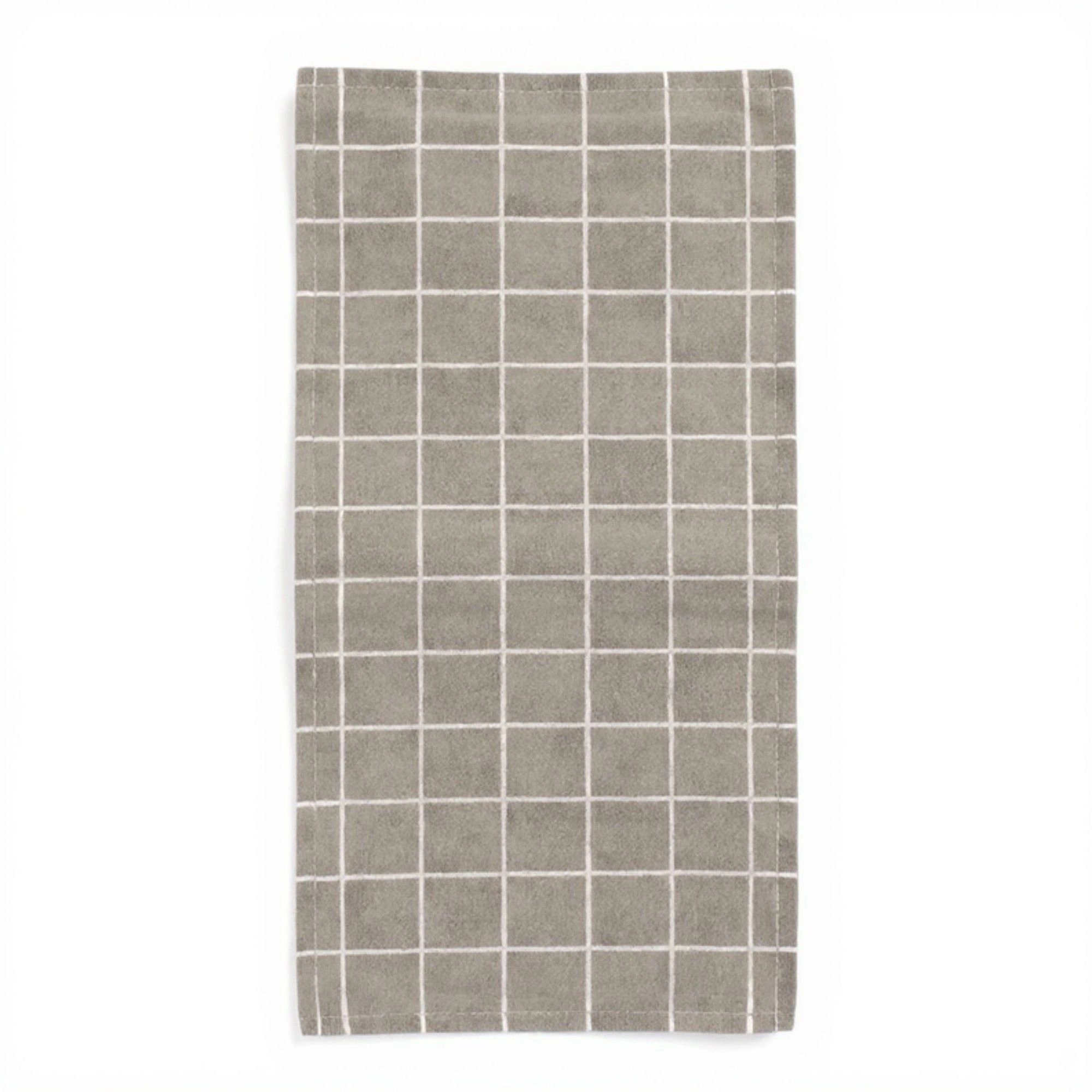 Alilang Unisex Dainty Daisy Print Tablecloth with Soft Neutral Background