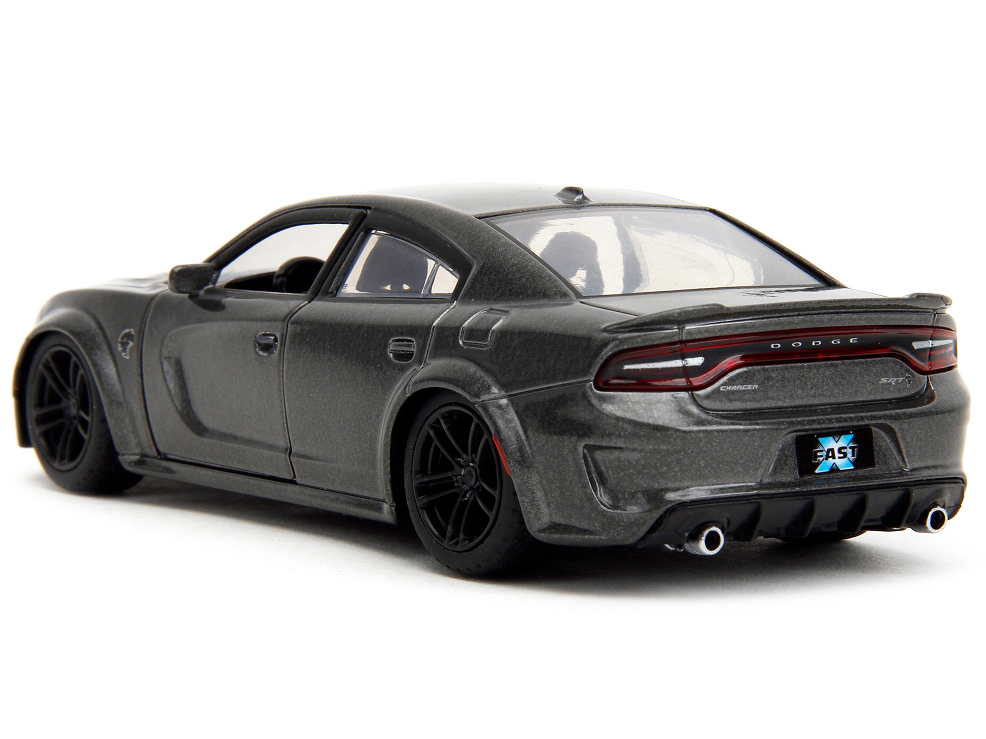 Jada 2021 Dodge Charger Srt Hellcat Gray Metallic "Fast X" (2023) Movie "Fast & Furious" Series 1/32 Diecast