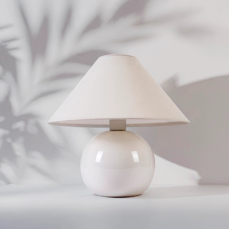 Brightech Fiona Ceramic Bedside Table Lamp