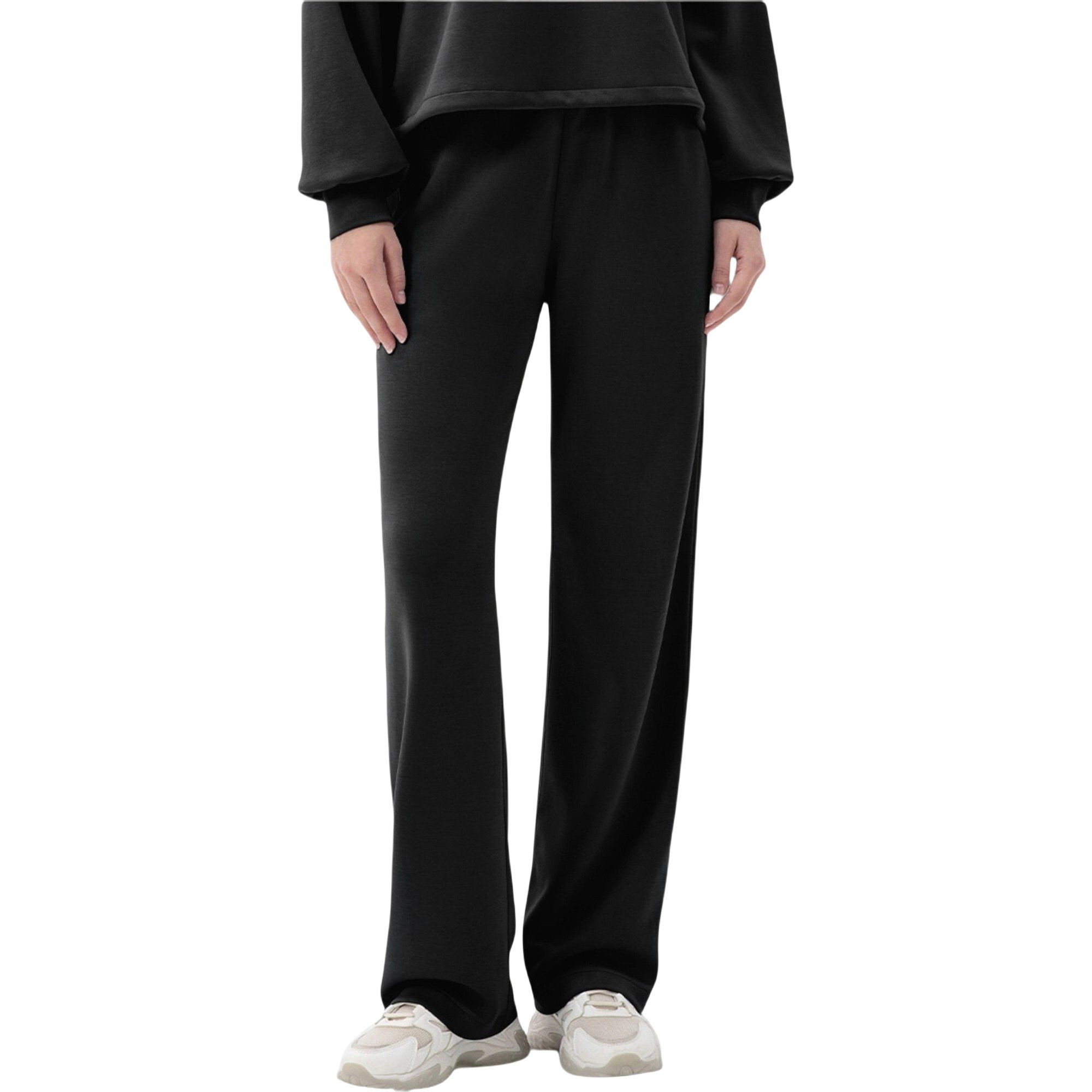 Anna-Kaci Women's Wide-Leg Lounge Pants with Elastic Drawstring Waist