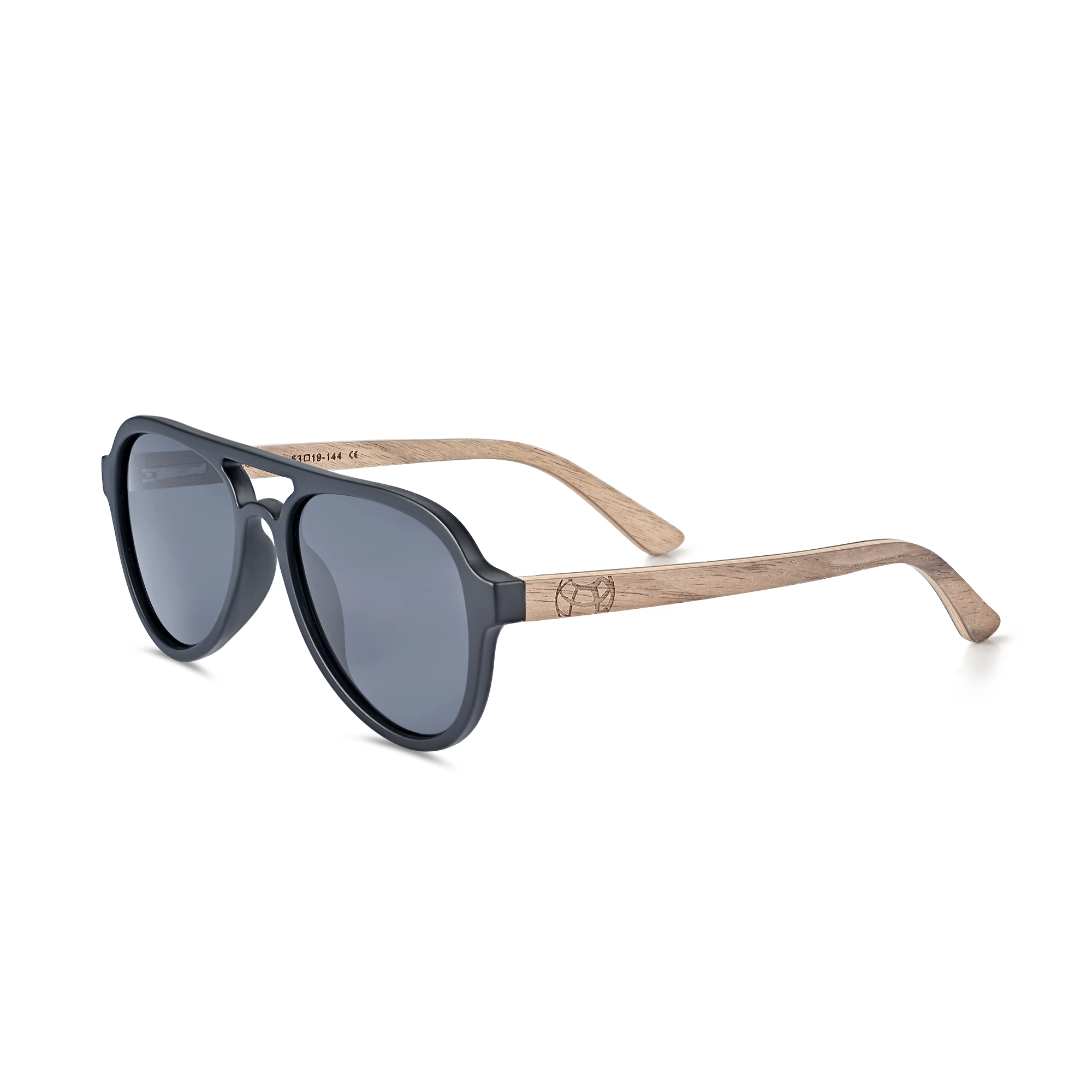 Earth Wood Mazatlan Mens Polarized Sunglasses