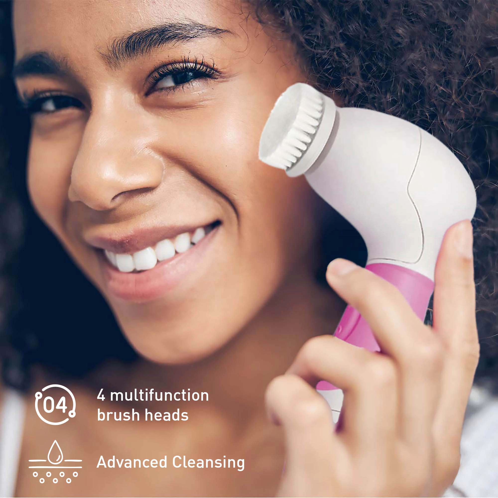 Pursonic Unisex Complete Beauty & Wellness Self-Care Bundle – Facial Roller, Cleansing Brush, Hair Styling Brush, Sheet Masks & Coconut Oil Set