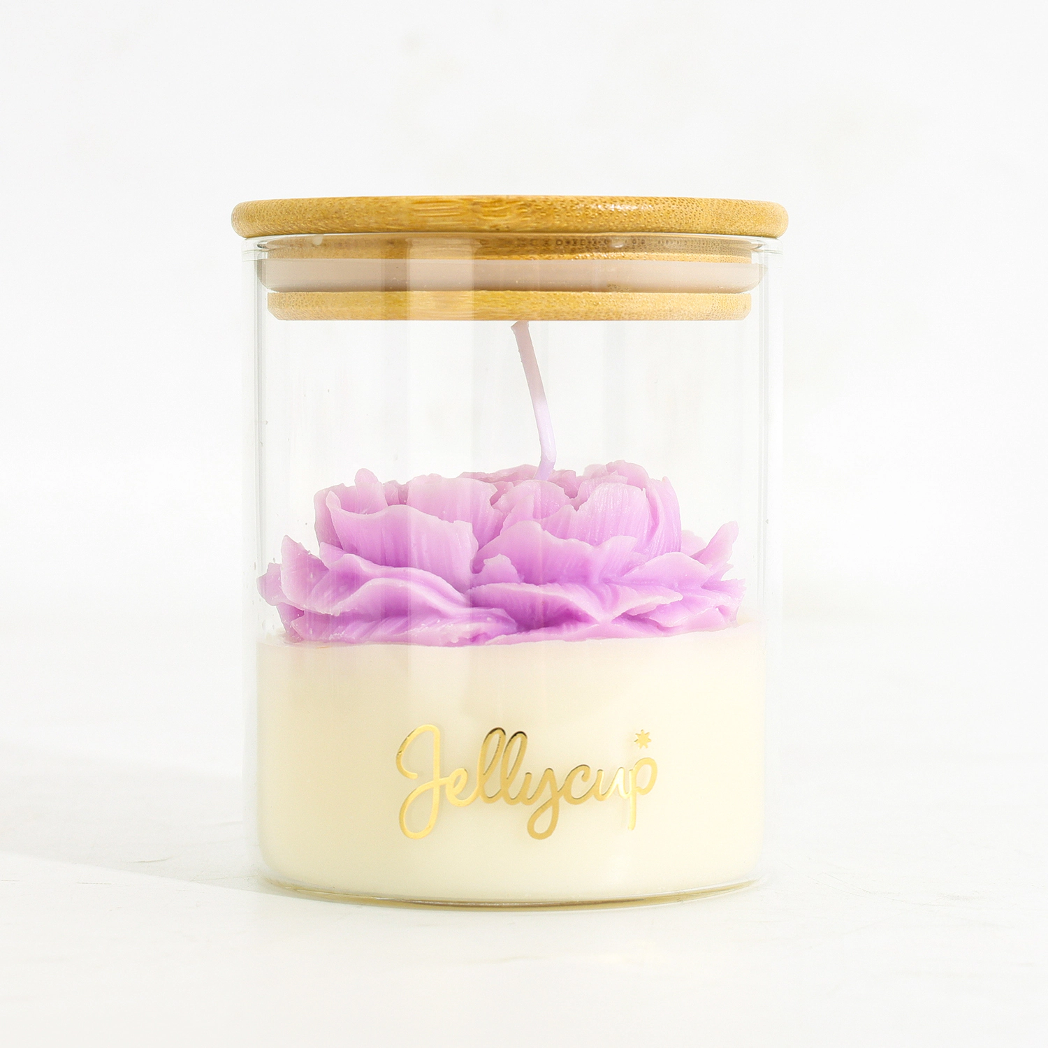 Jellycup Unisex Peony Bloom Jar Soy Wax Candle