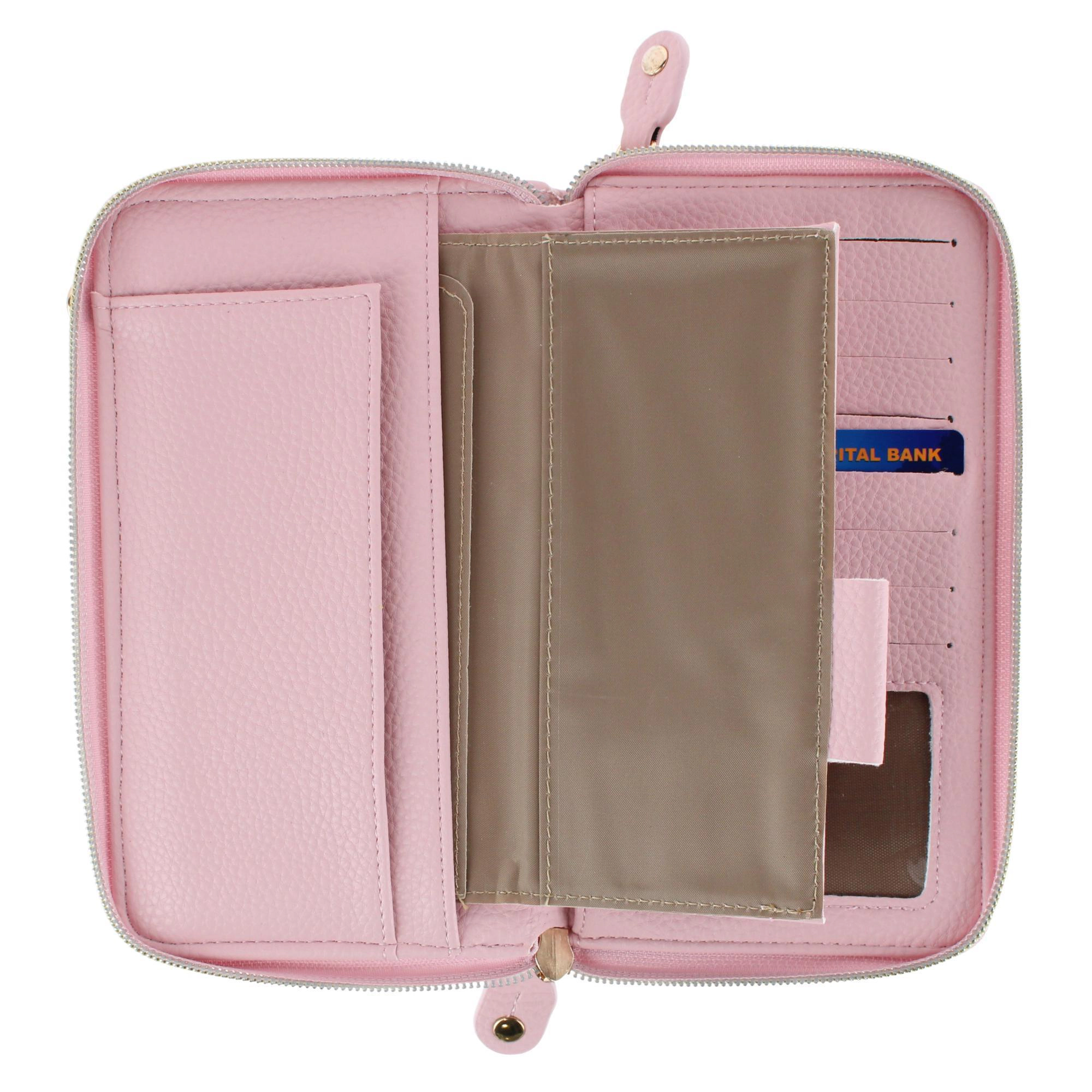 Buxton Women's Styling Premium Faux Leather Ultimate Organizer