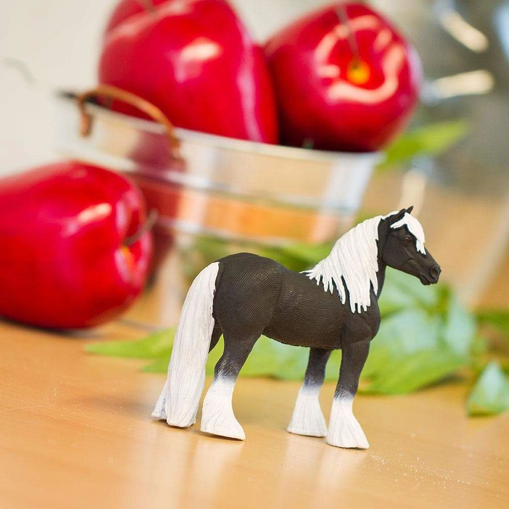 Safari Ltd. - Gypsy Vanner Horse Kids Toy Figure