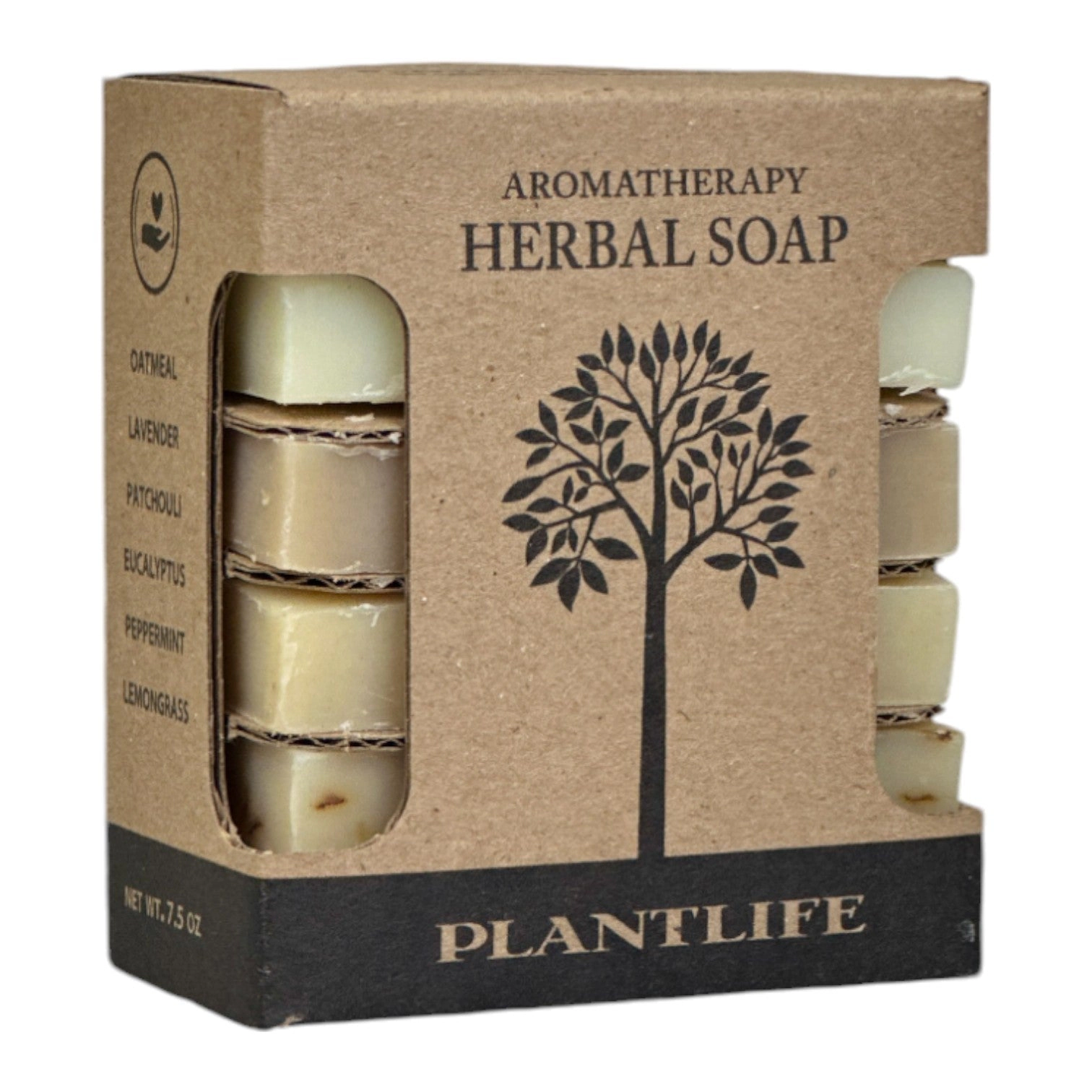 Plantlife Aromatherapy Herbal Soap Sampler 6-Pack Gift Set