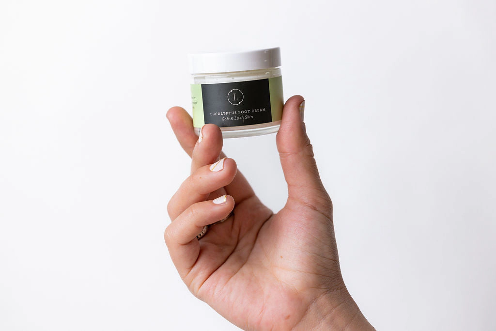 Lizush Eucalyptus Shea Butter Foot Cream - 2 oz