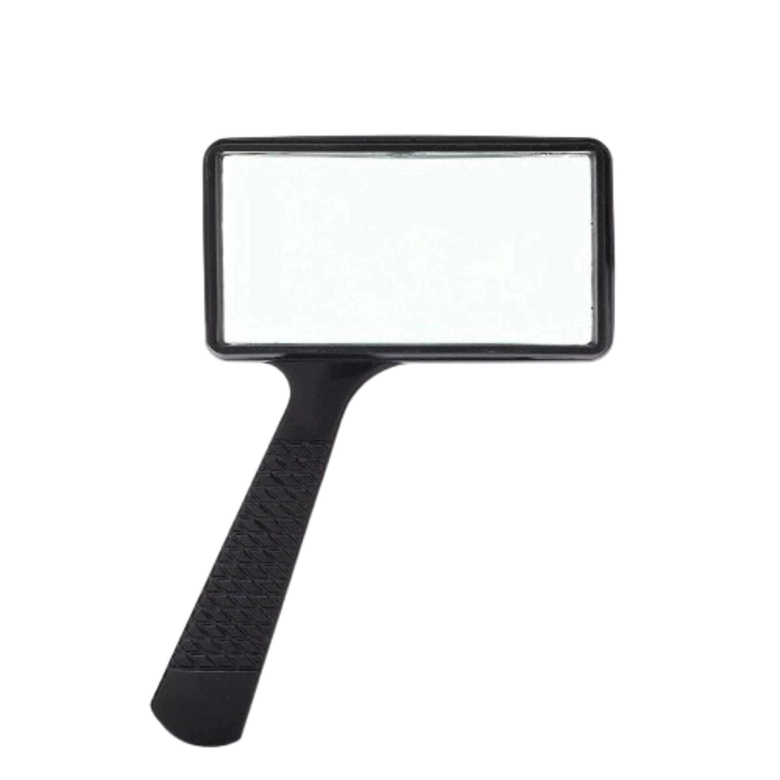 Home Collection 3X Rectangular Handheld Optical Glass Magnifying Glass