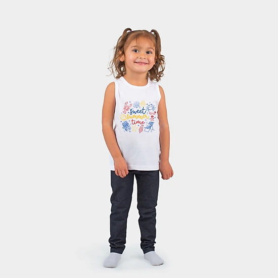 The Juniper Shop - Sweet Summer Time Nautical - Toddler Graphic Tank